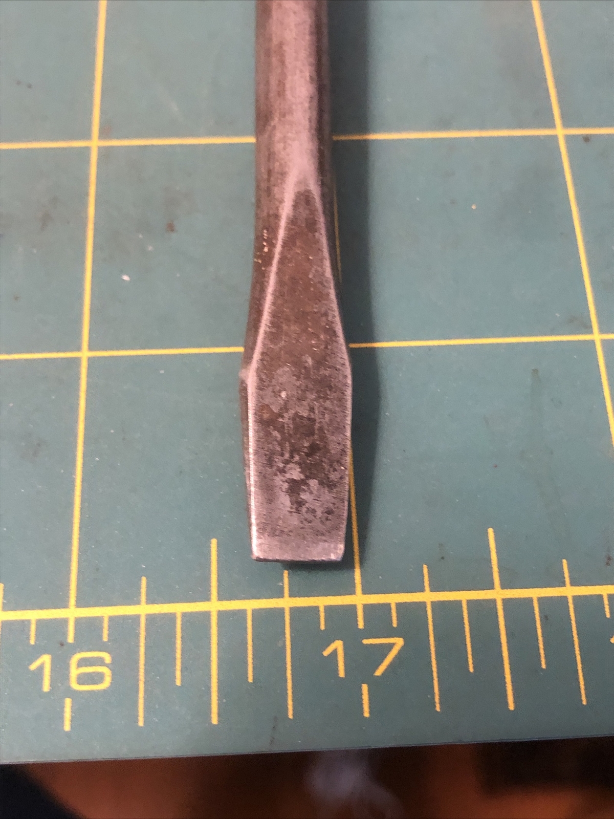 Vintage Dayton USA 5/16” Slot Screwdriver no. 4X466 Old Mechanics Tool 10” Long