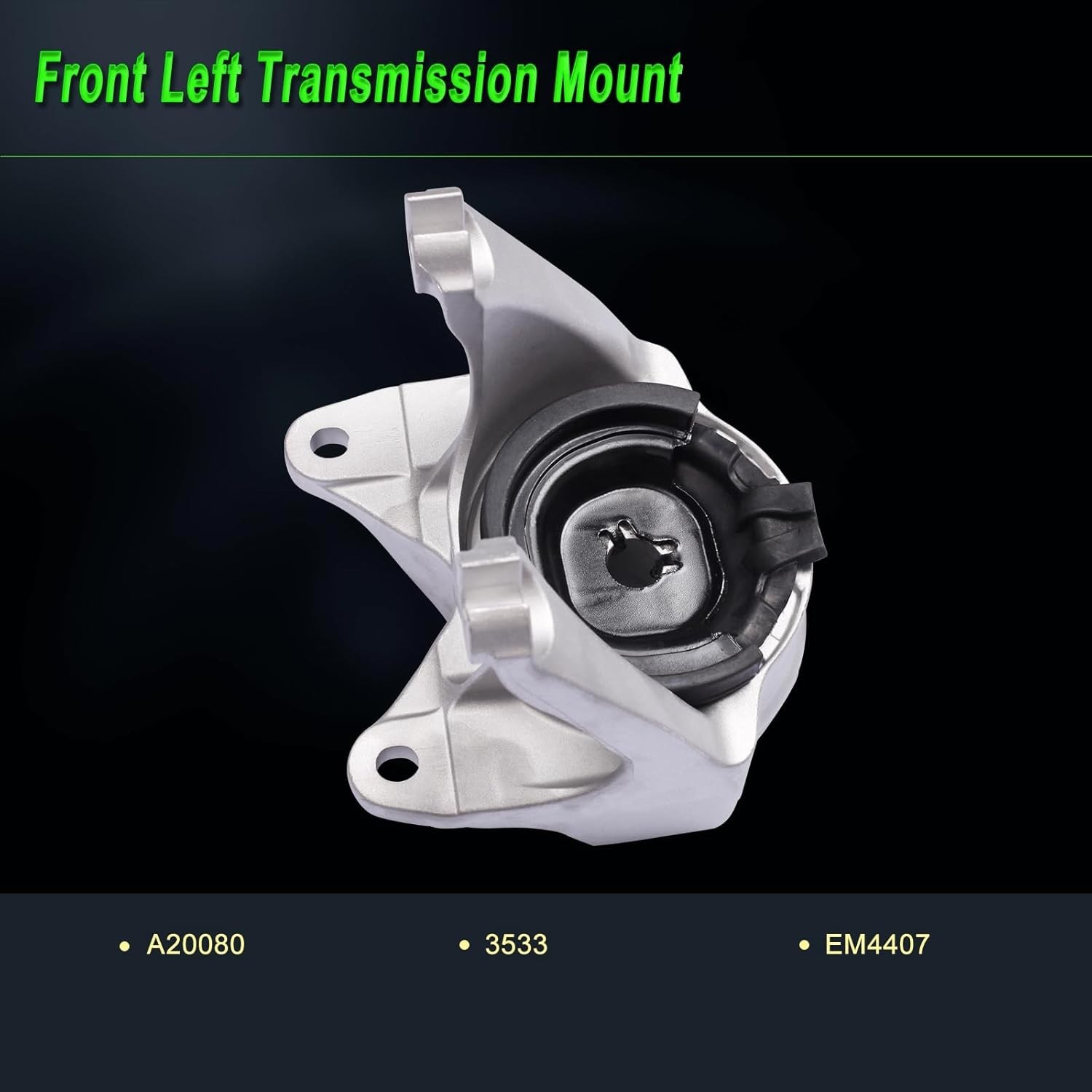 Set of 4 Engine Motor Mount Compatible with 2014-2021 Ram Promaster 1500 2500…