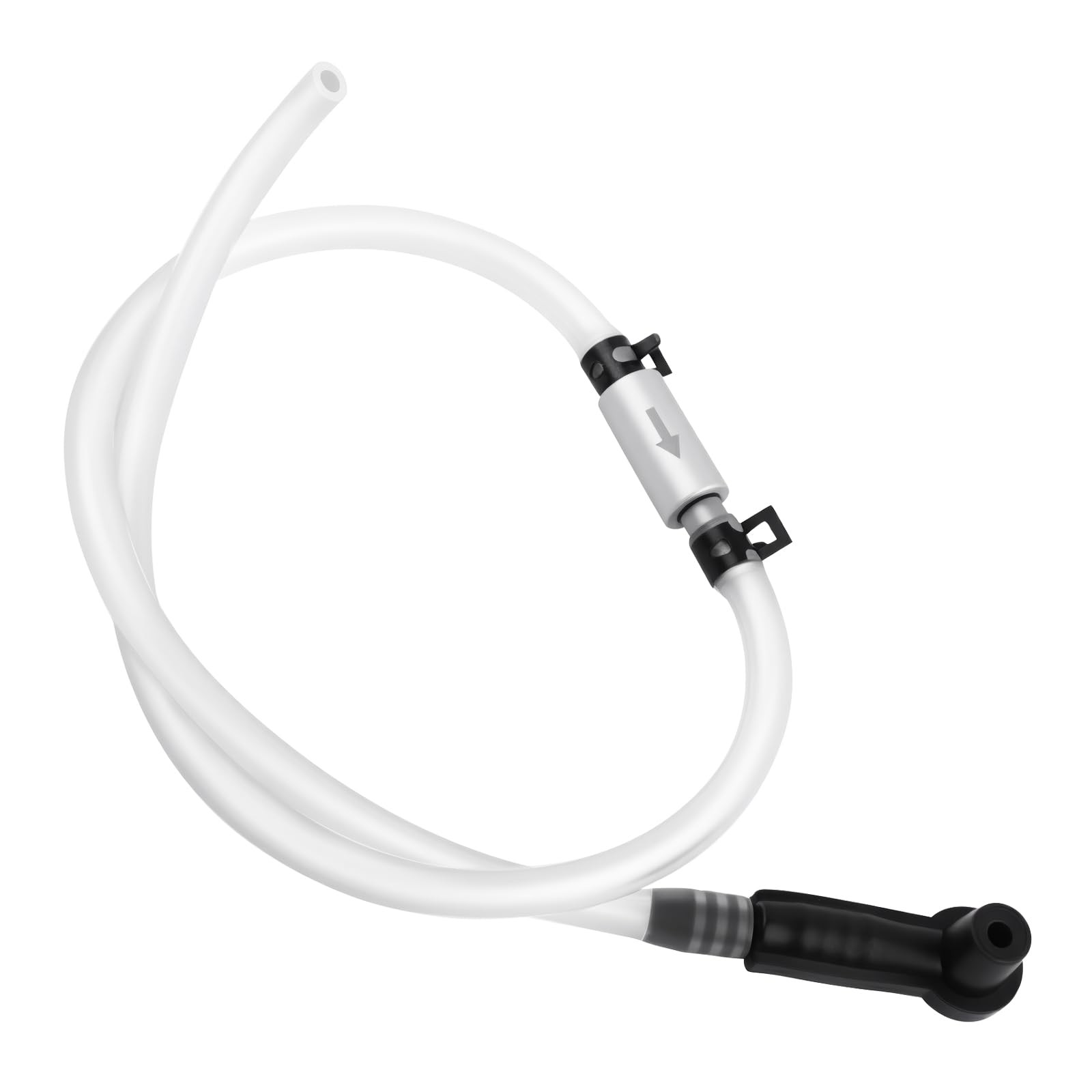 YGDMD Car Hydraulic Brake Bleeder Hose One Way Check Valve with Clamp/Brake B…
