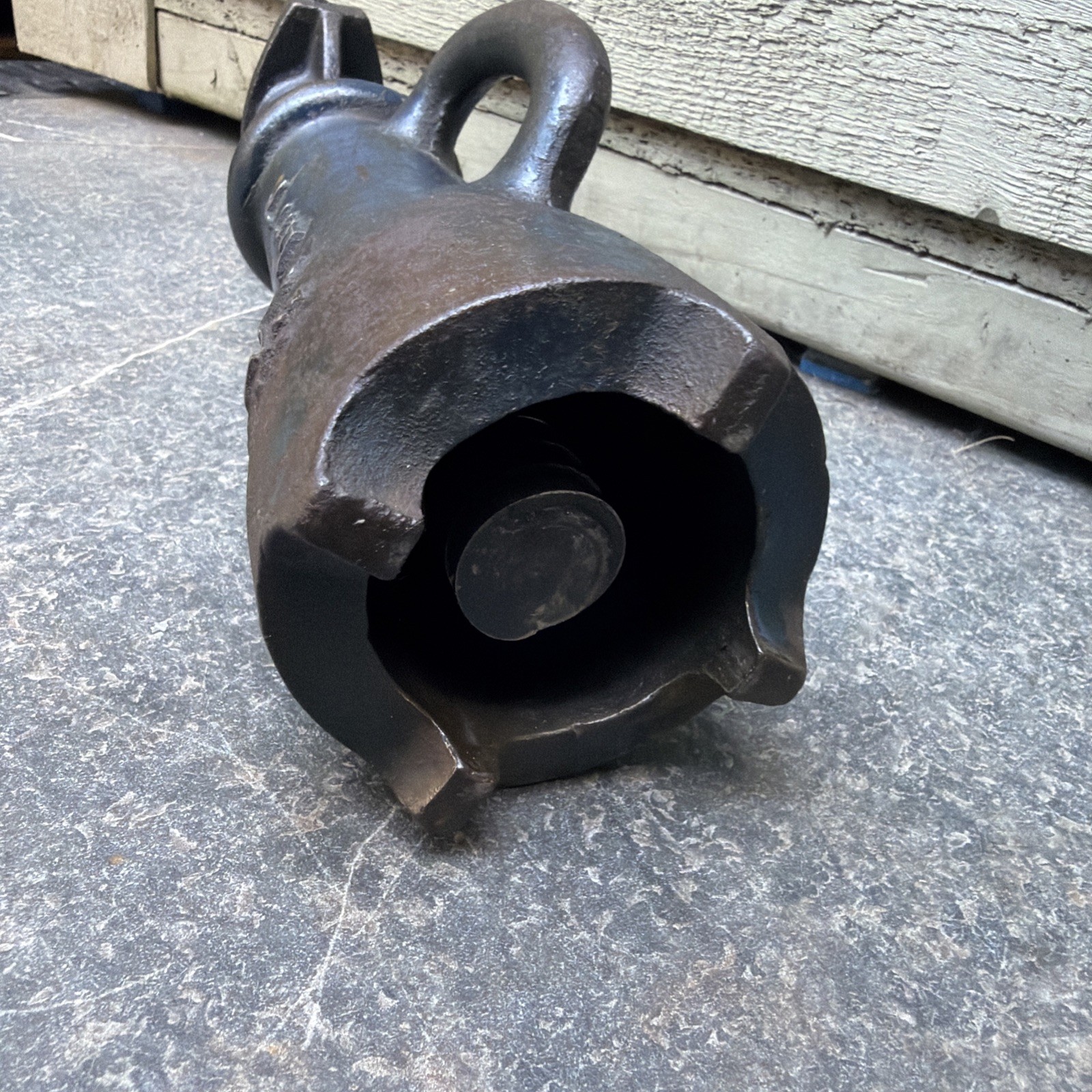 Vintage Woden Bottle Jack – Collectable – Rare Long Lift – Garage – Display