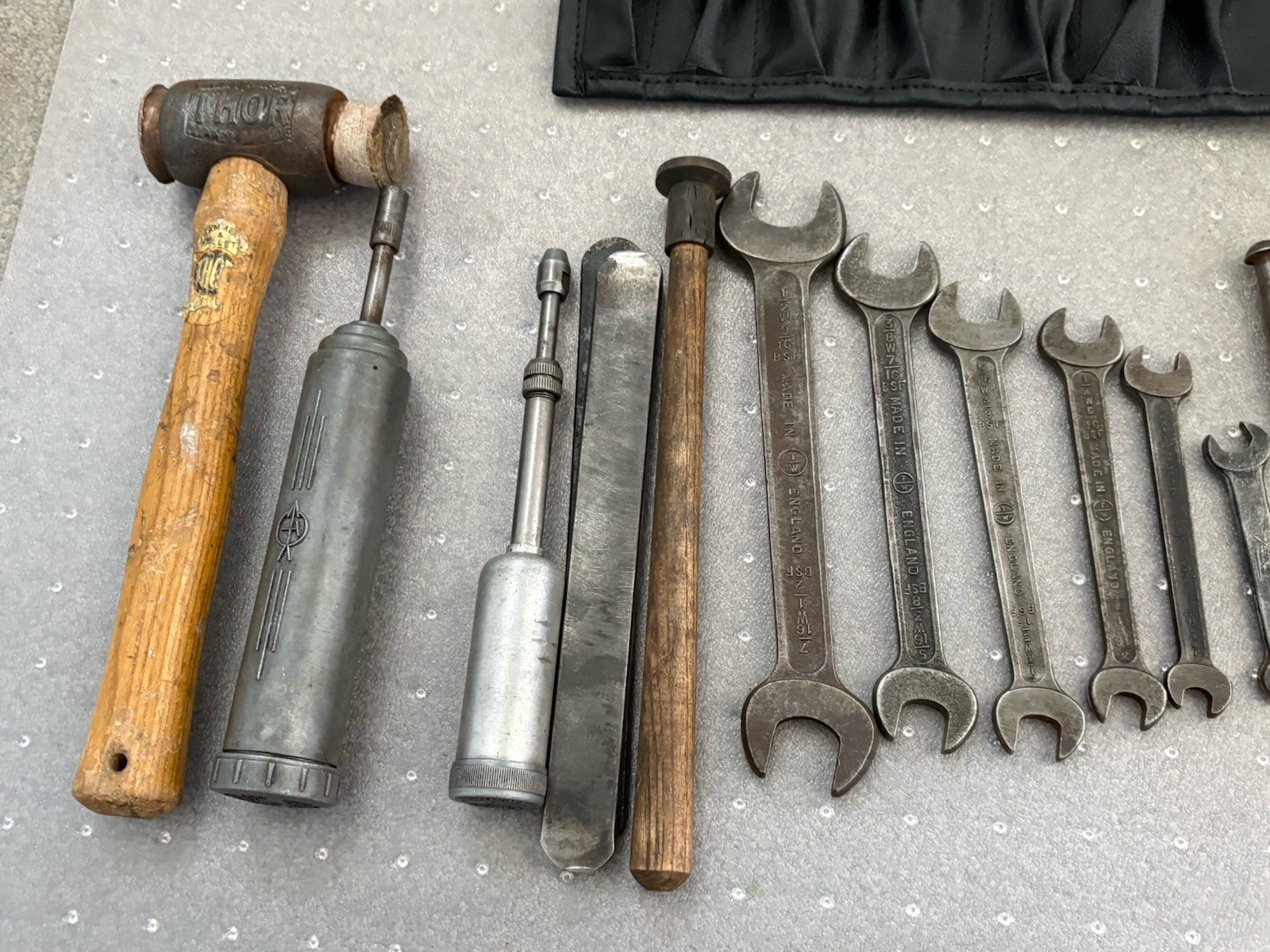 Austin Healey tool roll tool kit