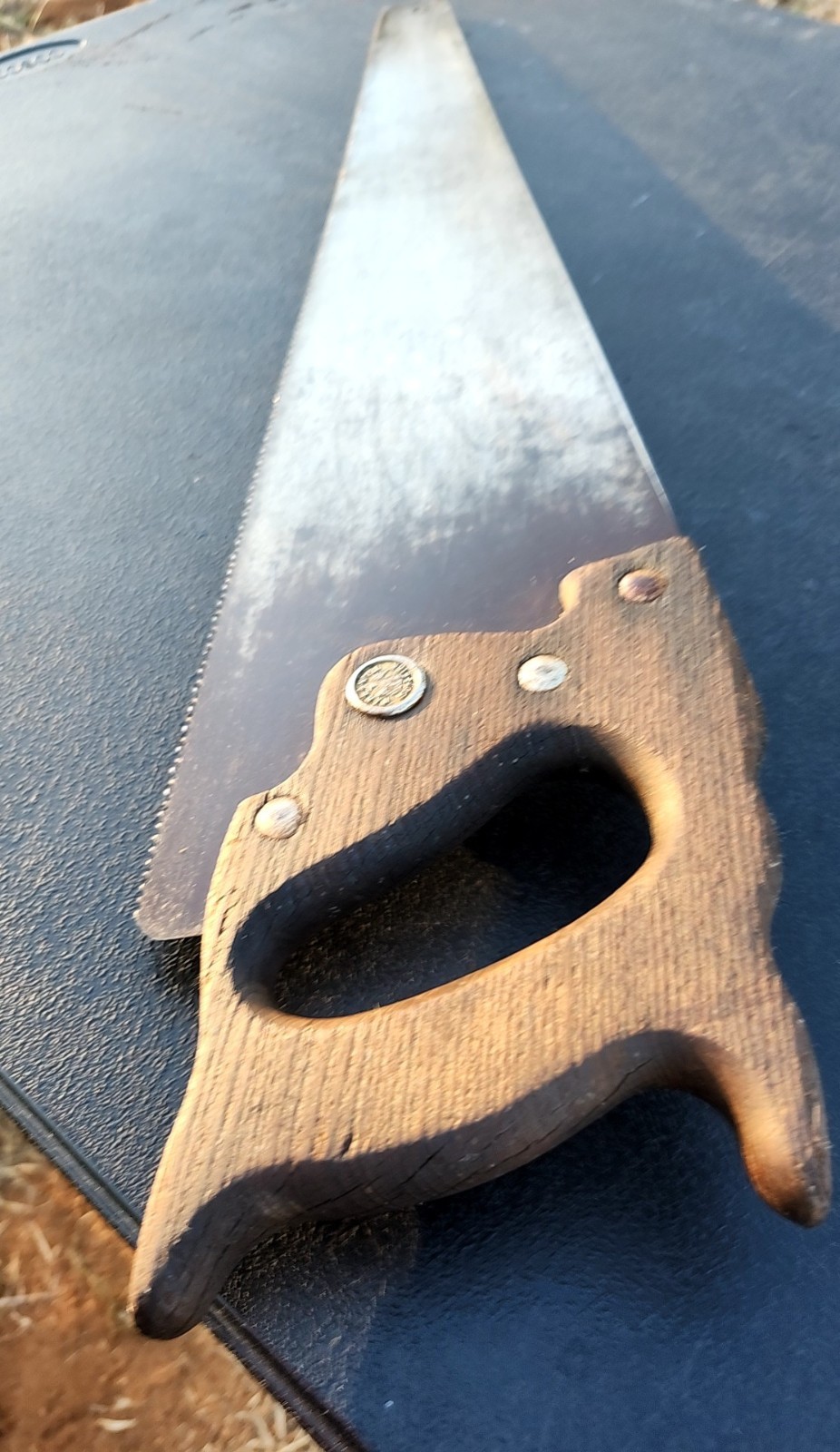 Henry Disston 26” Vintage Handsaw-Antique Collectible- Clean Original