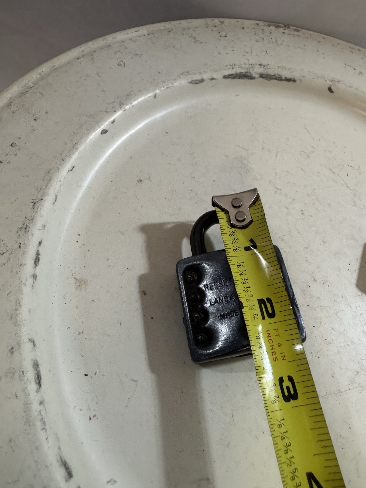 Lot of 3 Metal Locks Different Sizes And Metals No Keys