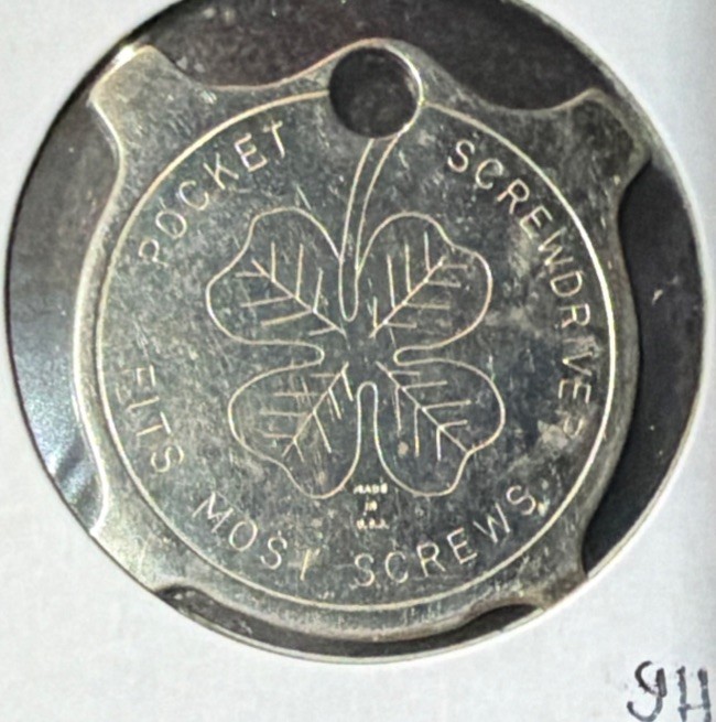 CT Powerful Pete Pocket Screwdriver HC Cook Company Ansonia Connecticut