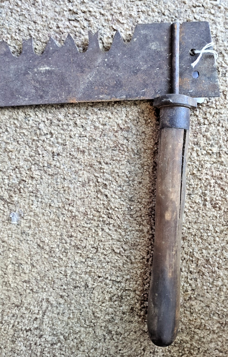Antique 66-in Two-man Crosscut Saw 3.25-in Wide