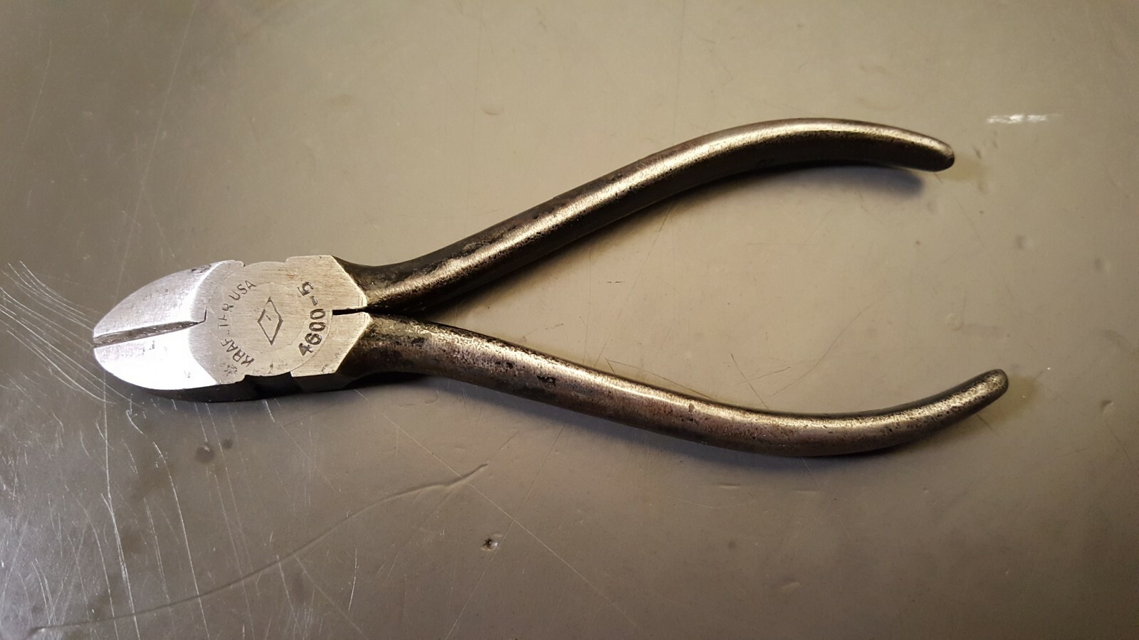 Vintage Kraeuter USA I 4600-5 Diagonal Wire Cutters Pliers USA Tool