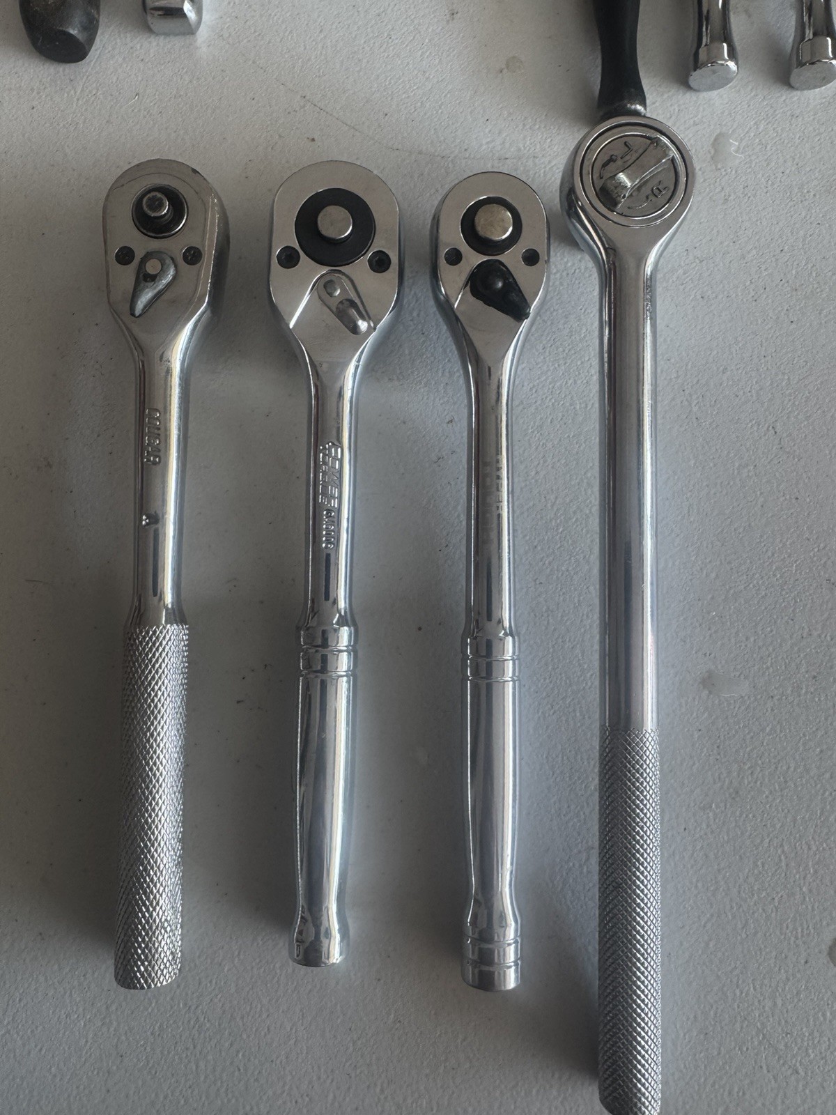 Lot Of 10 Ratchets: Craftsman, Husky, Others