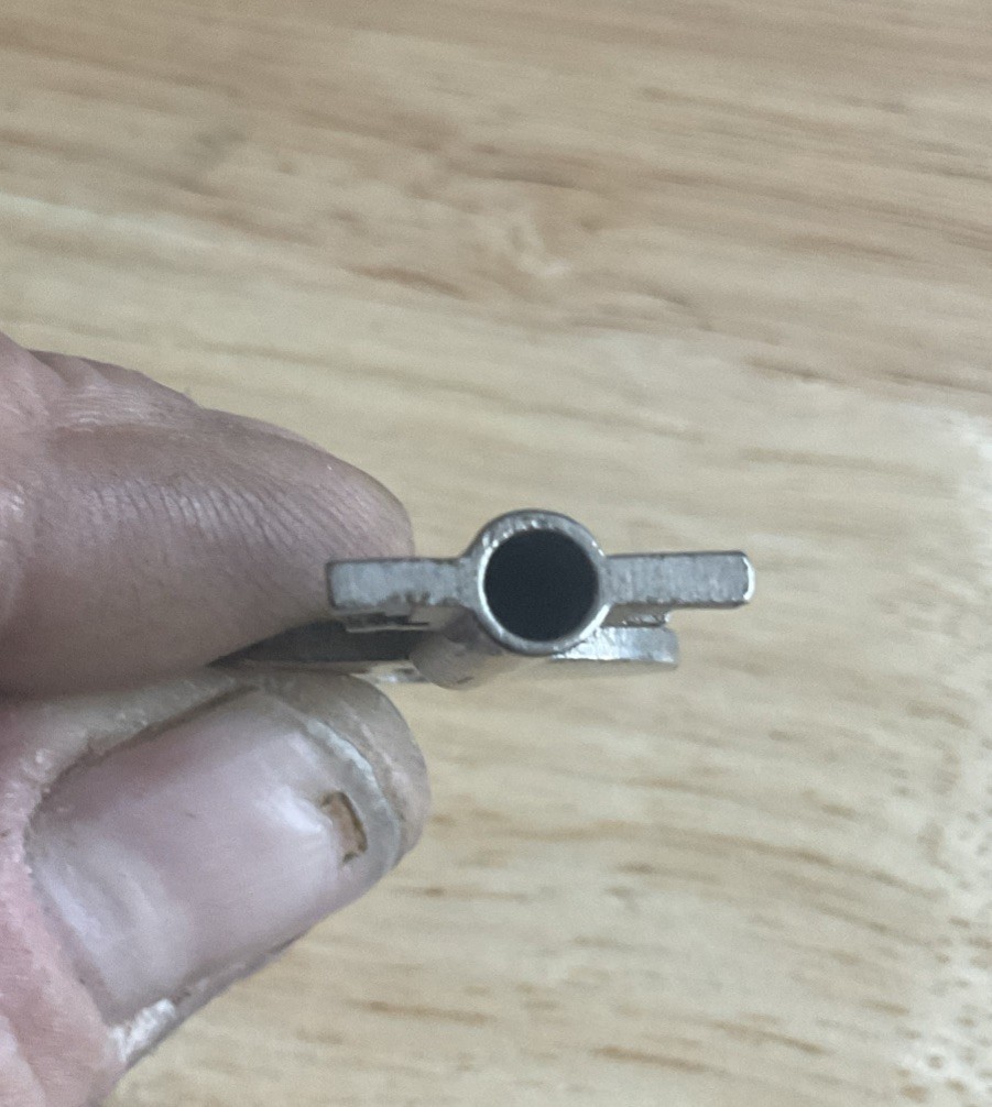 Vintage Corbin Double Bit Hollow Barrel Key # P 111