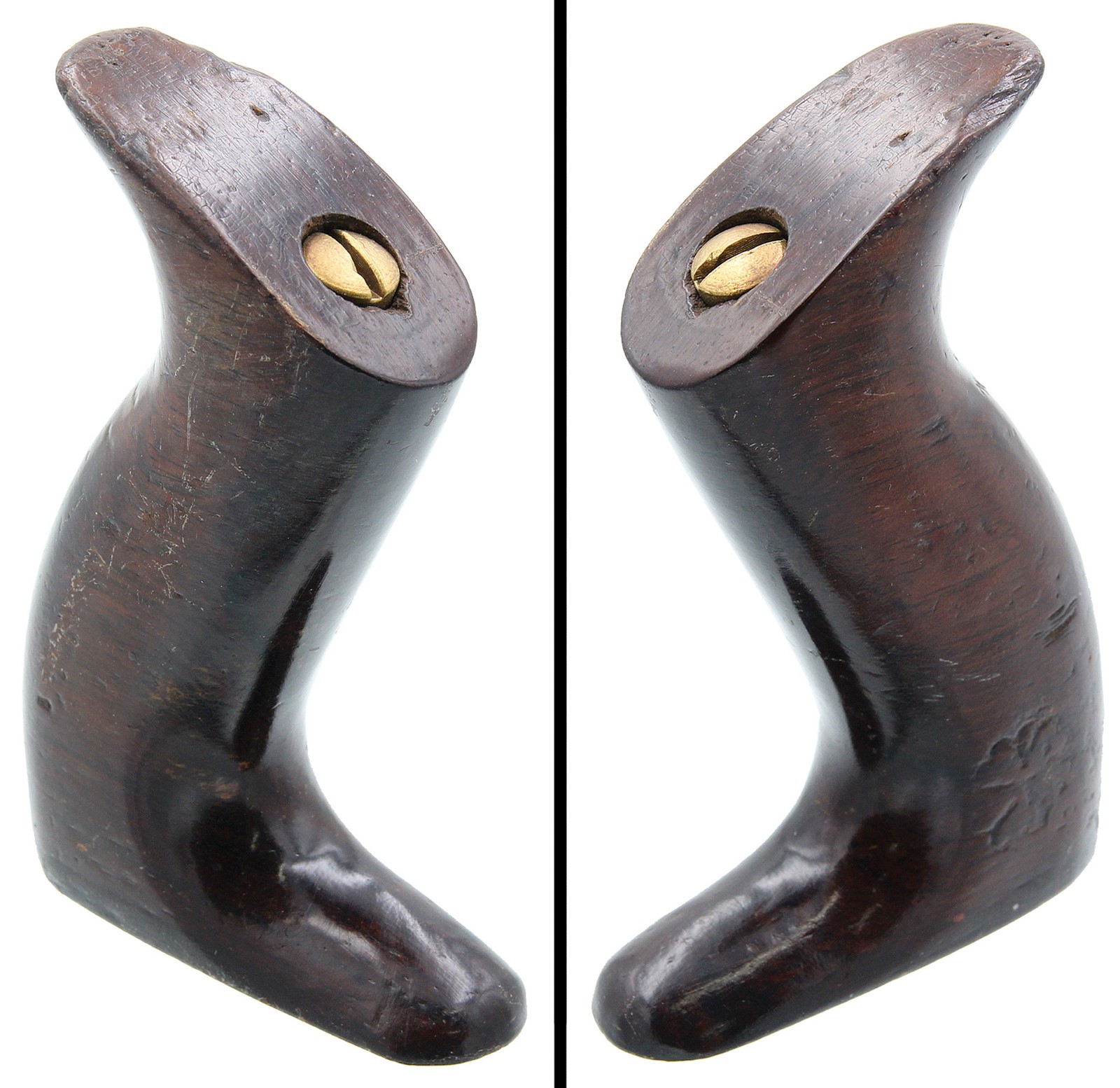 Orig. Tropical Hardwood Handle For Stanley No. 2 Plane – Type 2 -mjdtoolparts
