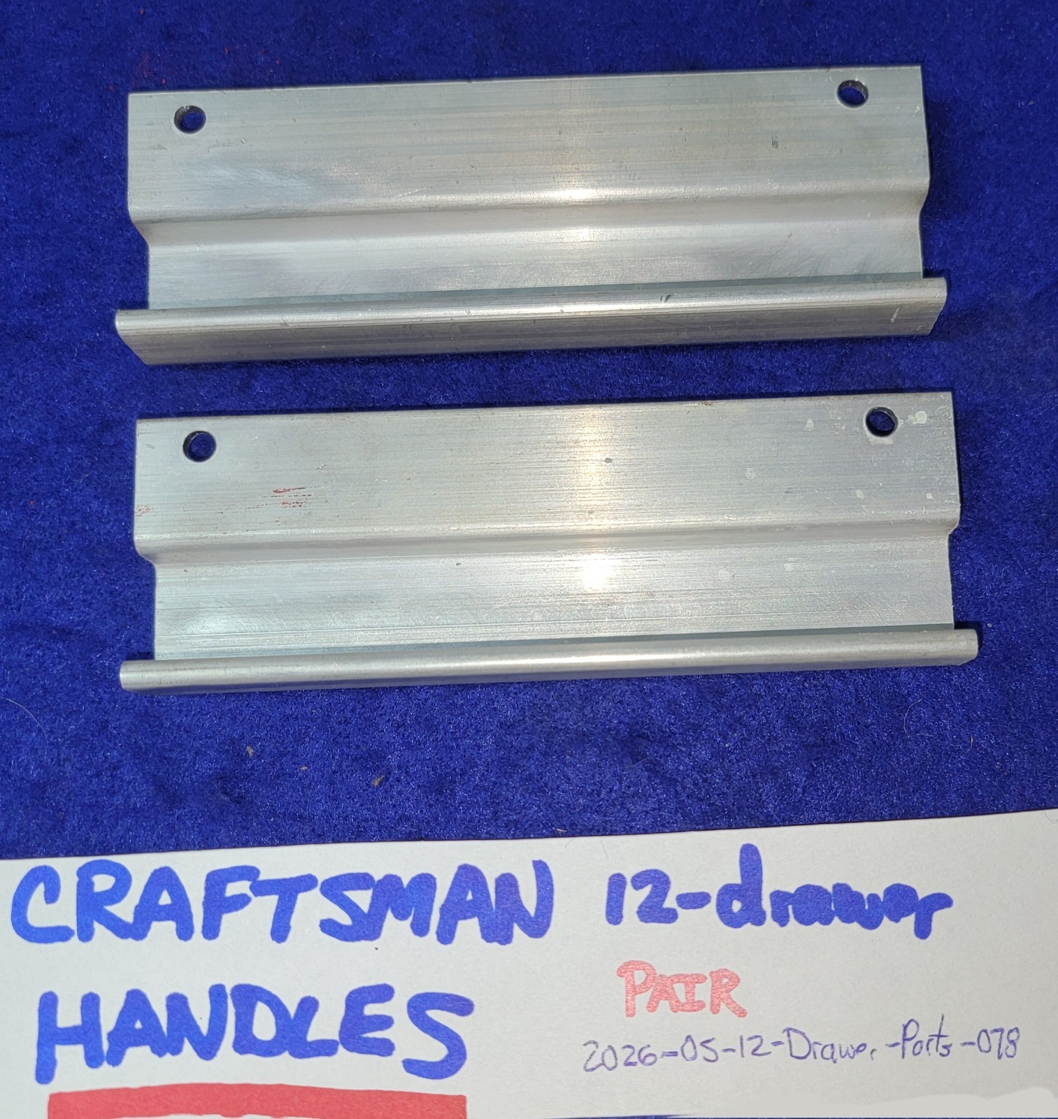 CRAFTSMAN Tool Cabinet HANDLES & LOCKING BARS from 1971, 1978 & 2013 Cabinet USA
