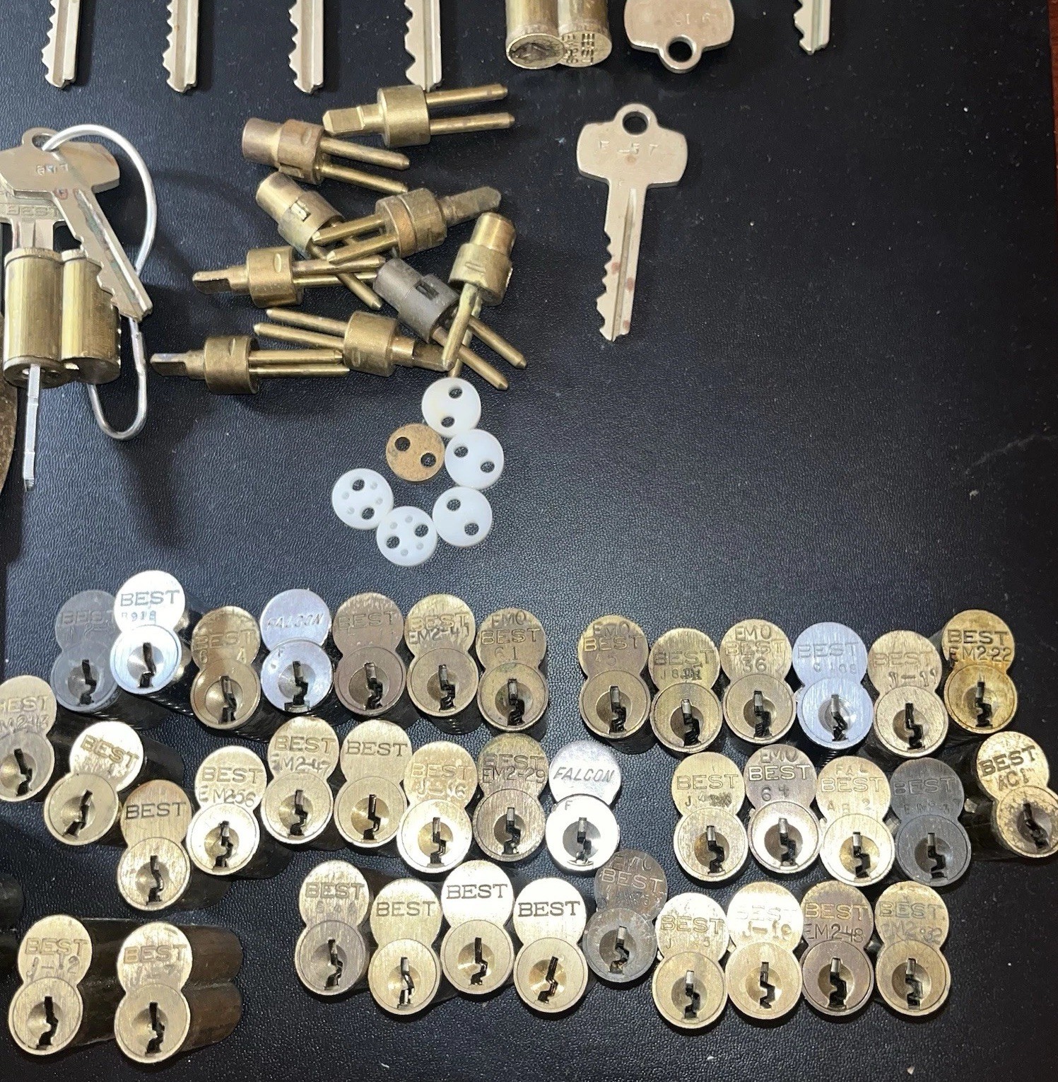 Core Keys Multiples & Some Matching Key Commercial Springs Pins New Blanks LOOK