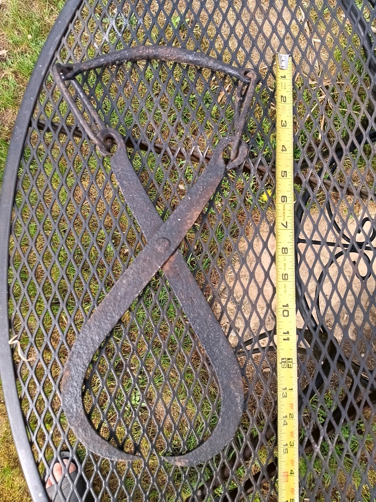 Antique Hand Forged Ice Tongs