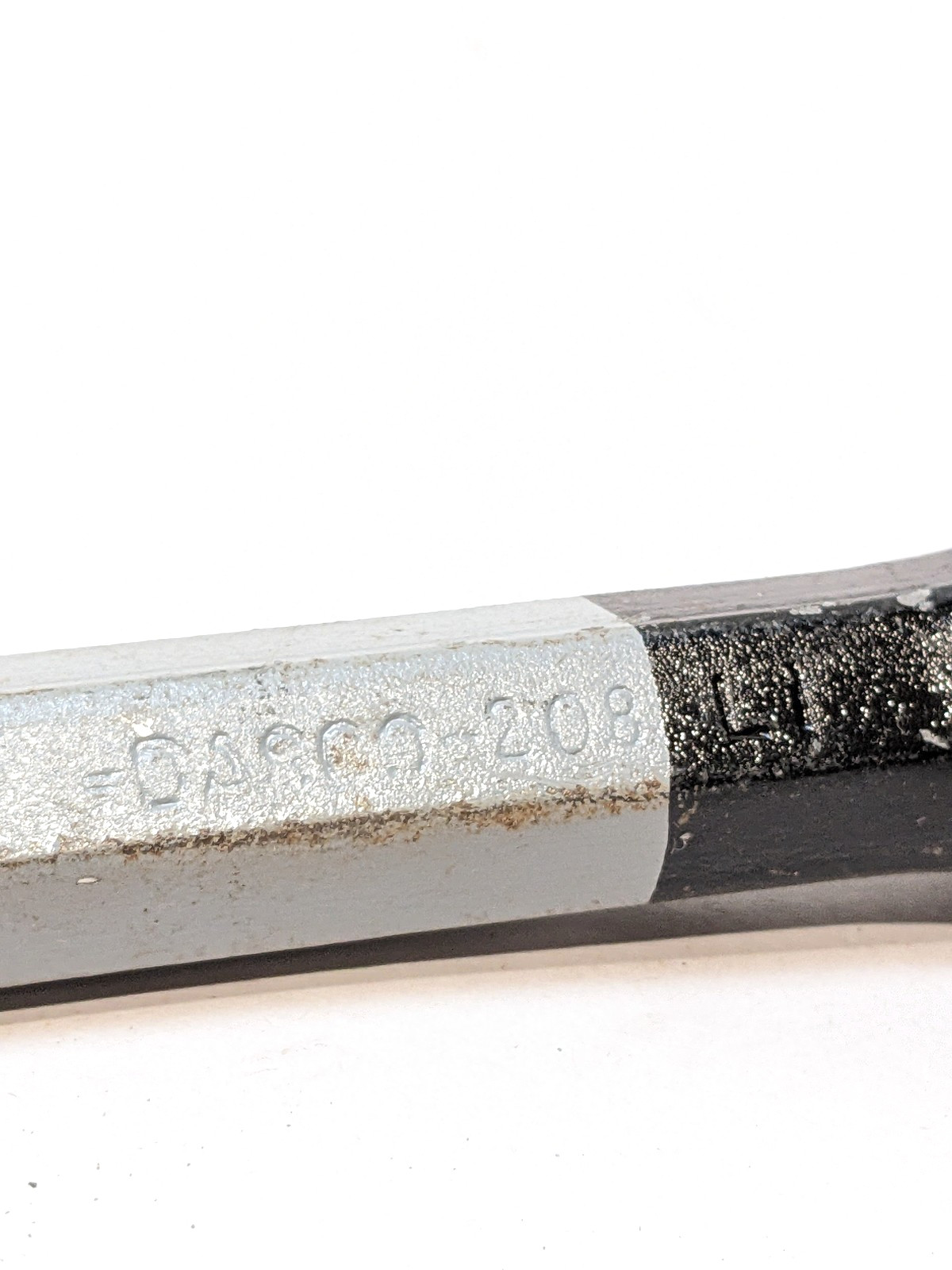 1 Vtg DASCO 208-L1 Left Offset Yarning Iron Cast Iron Pipe Caulking Tool Chisel