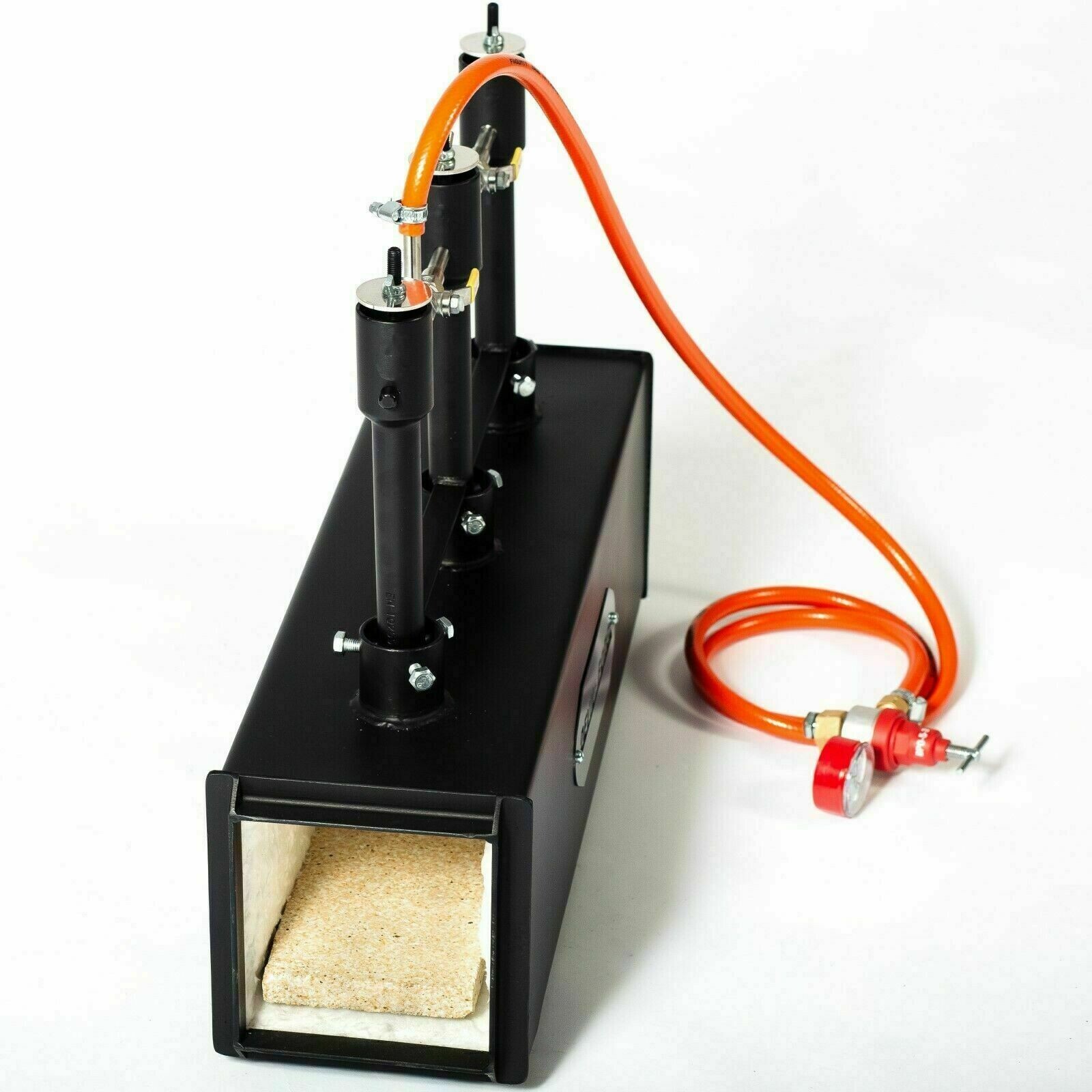 Gas Propane Forge DFPROF3 DEVIL-FORGE Farrier Burner Furnace +Tongs USA (NEW)