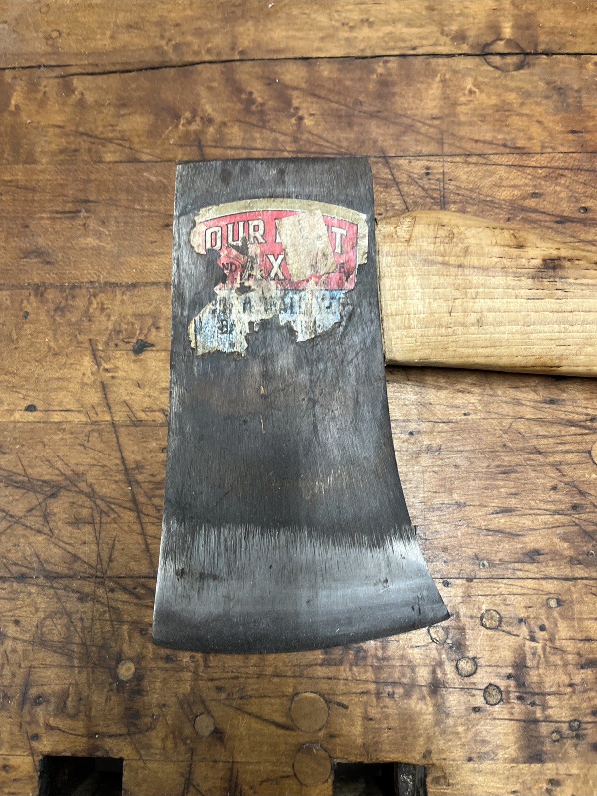 Snow And Nealley 3 1/2# Axe With Original Handle