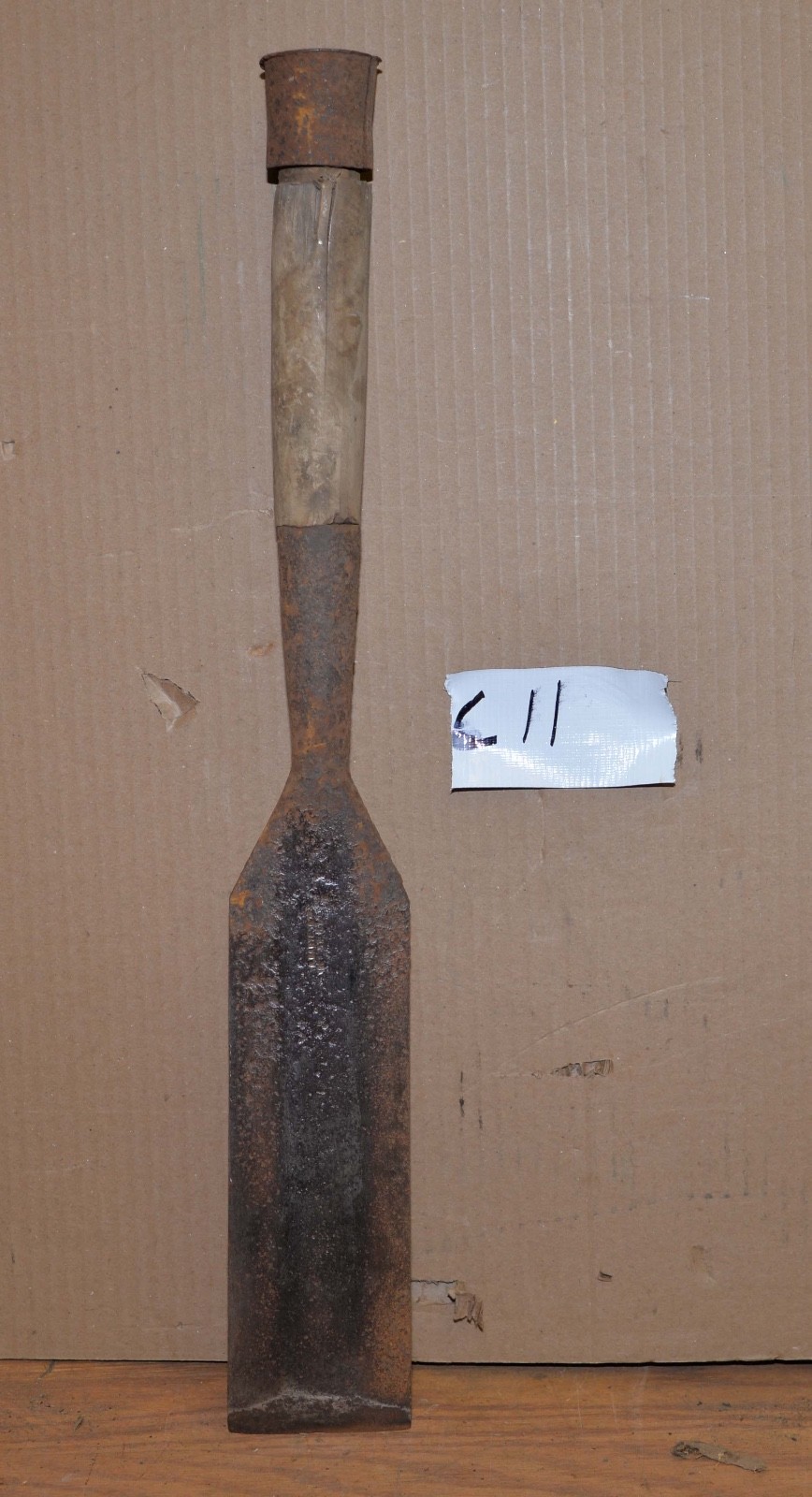 Rare antique D R Barton Rochester NY 3″ carpenters slick chisel tool collectible
