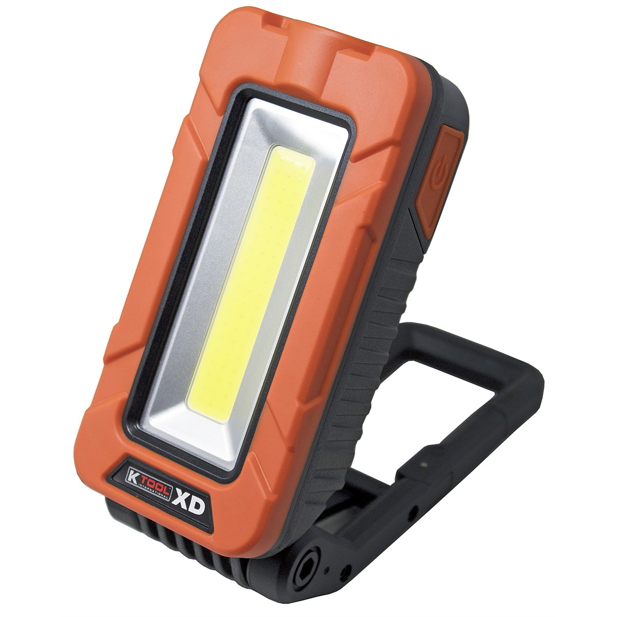 K Tool International Work Light 1100 Lumen w/Foldable Magnetic Leg Featuring Cl