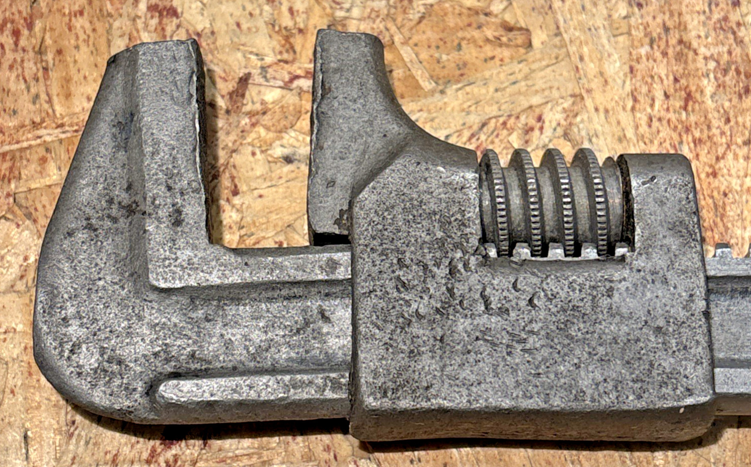 Vintage FAIRMOUNT CLEVE Adjustable 9” Monkey Wrench -Auto Tool USA -Moves Freely