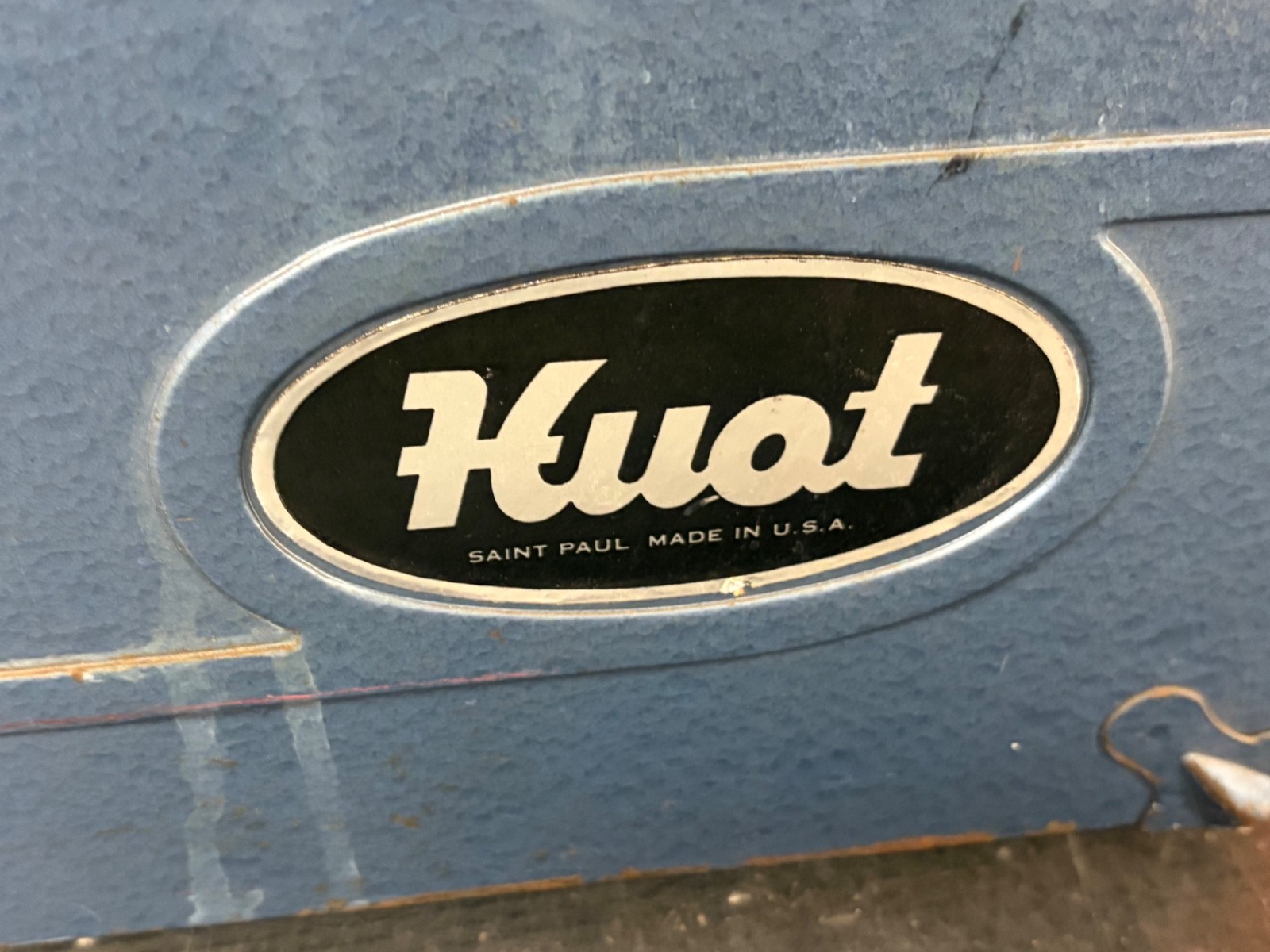 HOUT Metal Tool Box with Tray Made In USA 19″ x 7″