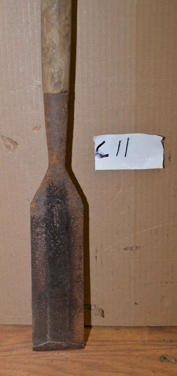 Rare antique D R Barton Rochester NY 3″ carpenters slick chisel tool collectible