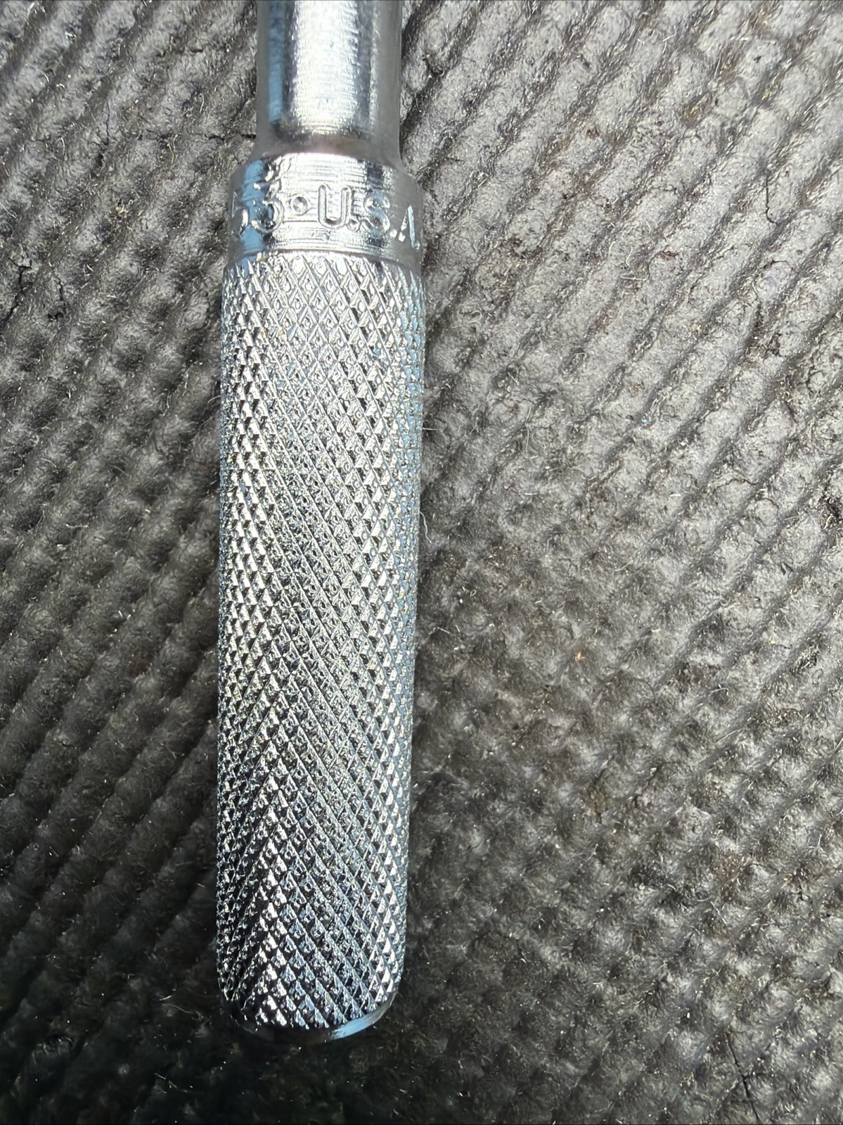 S-K Tools Made in USA 45153 8″ 3/8″ Drive Flex Breaker Bar NOS Knurled Handle