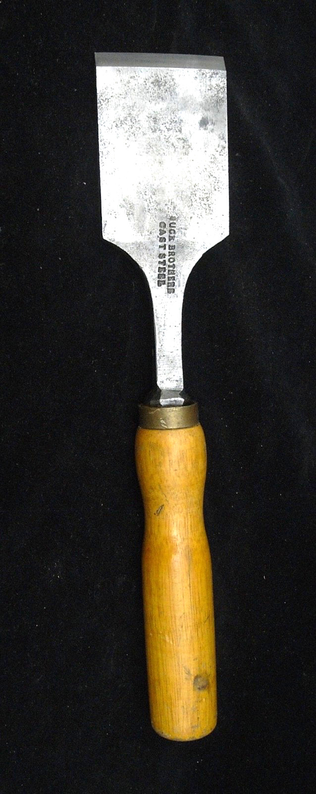 VINTAGE EARLY 2″ BUCK BROTHERS CAST STEEL FIRMER or PARING CHISEL EX CONDITION