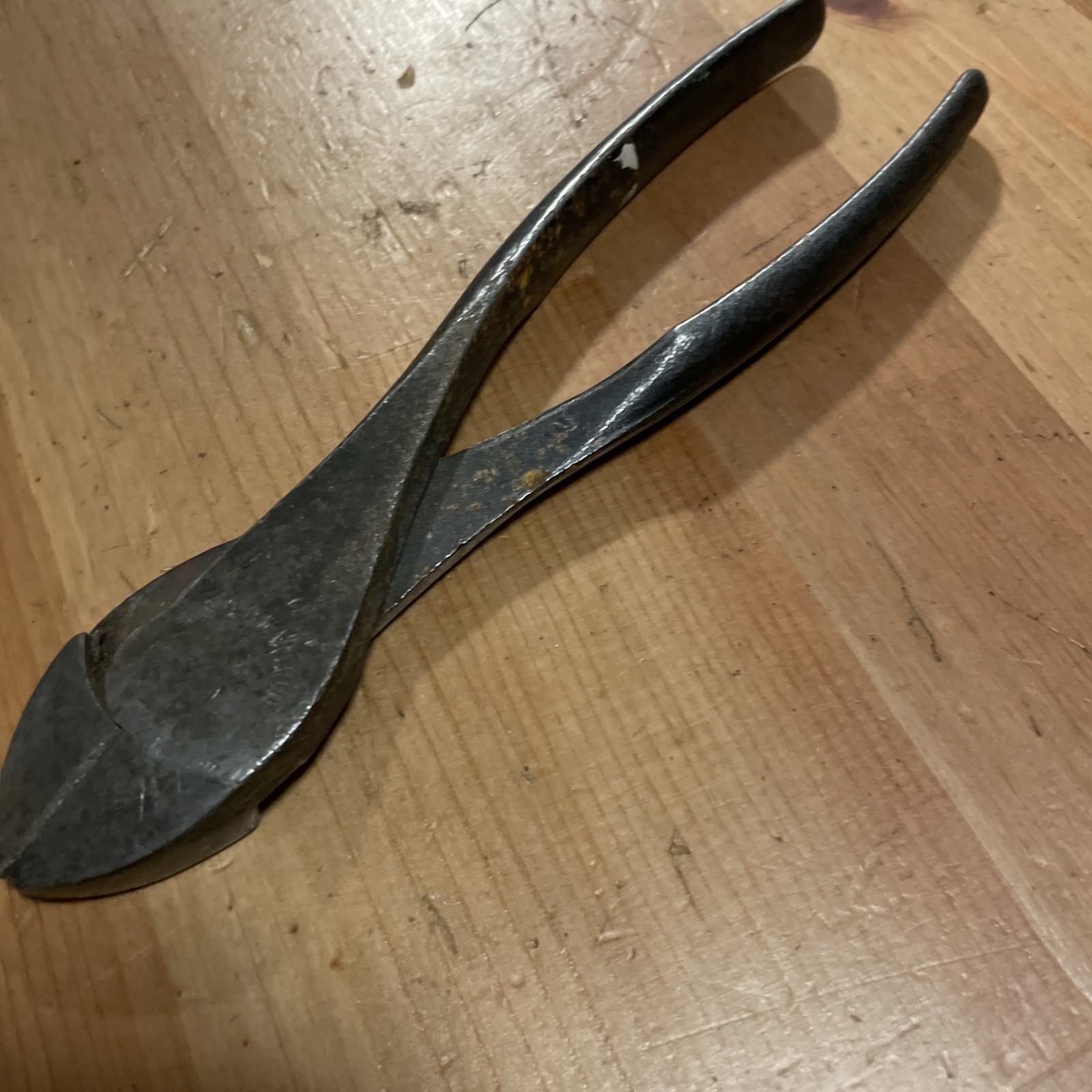 Utica 40 7” Electrician Pliers Side Cutters USA Vintage