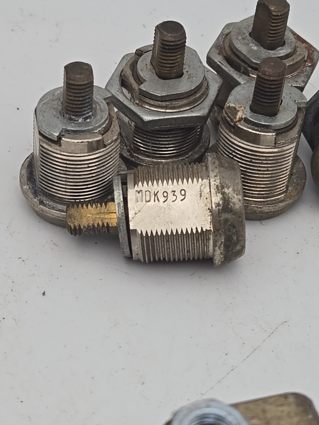 6pc – Vintage Chicago Lock MDK939 ACE Cam Lock Cylinder (9A3)