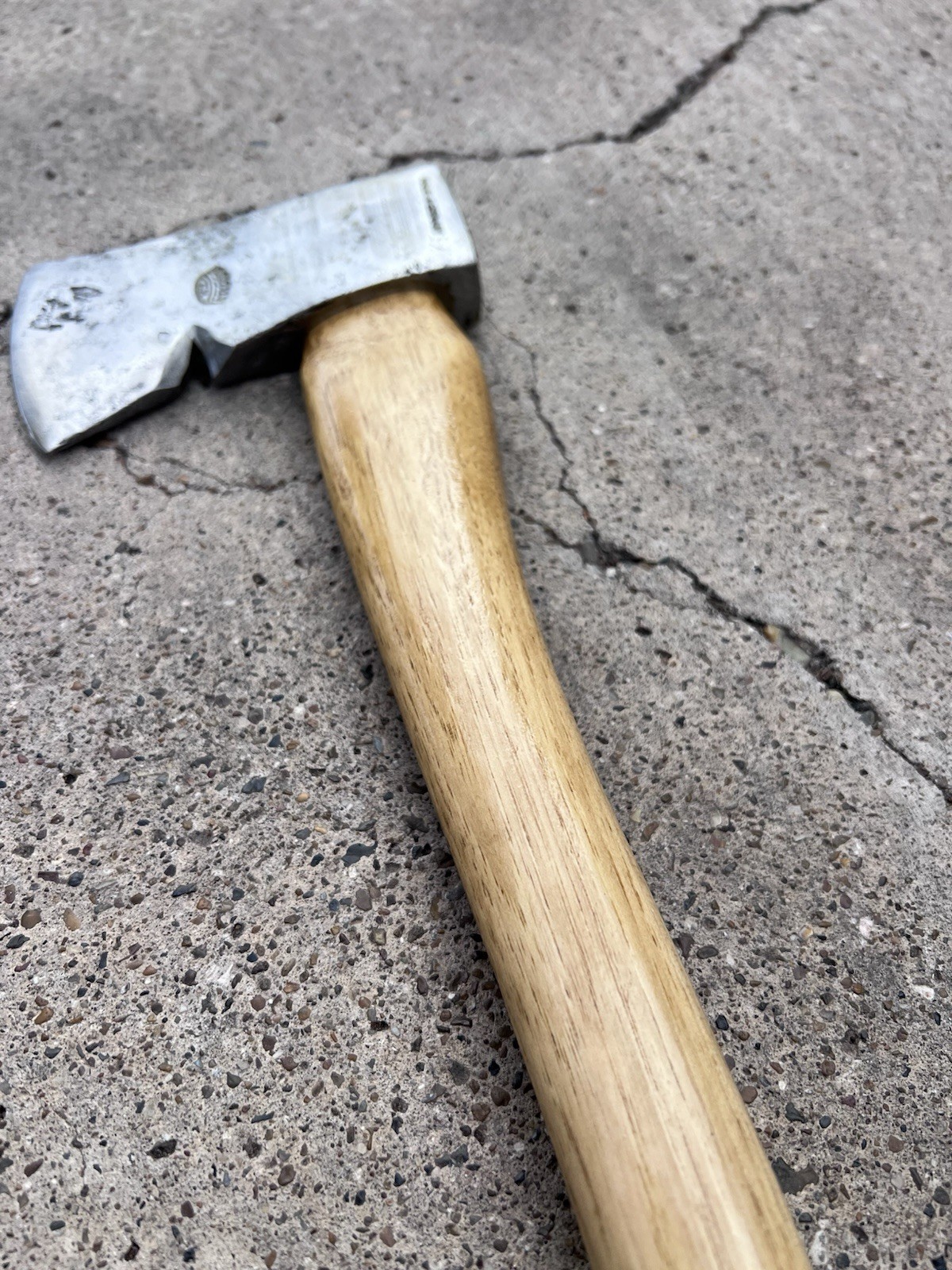Bad-Axe: “MY FIRST AXE” Charles Helsper (Helko) 1.10lb Hatchet w/ 14.5in Handle