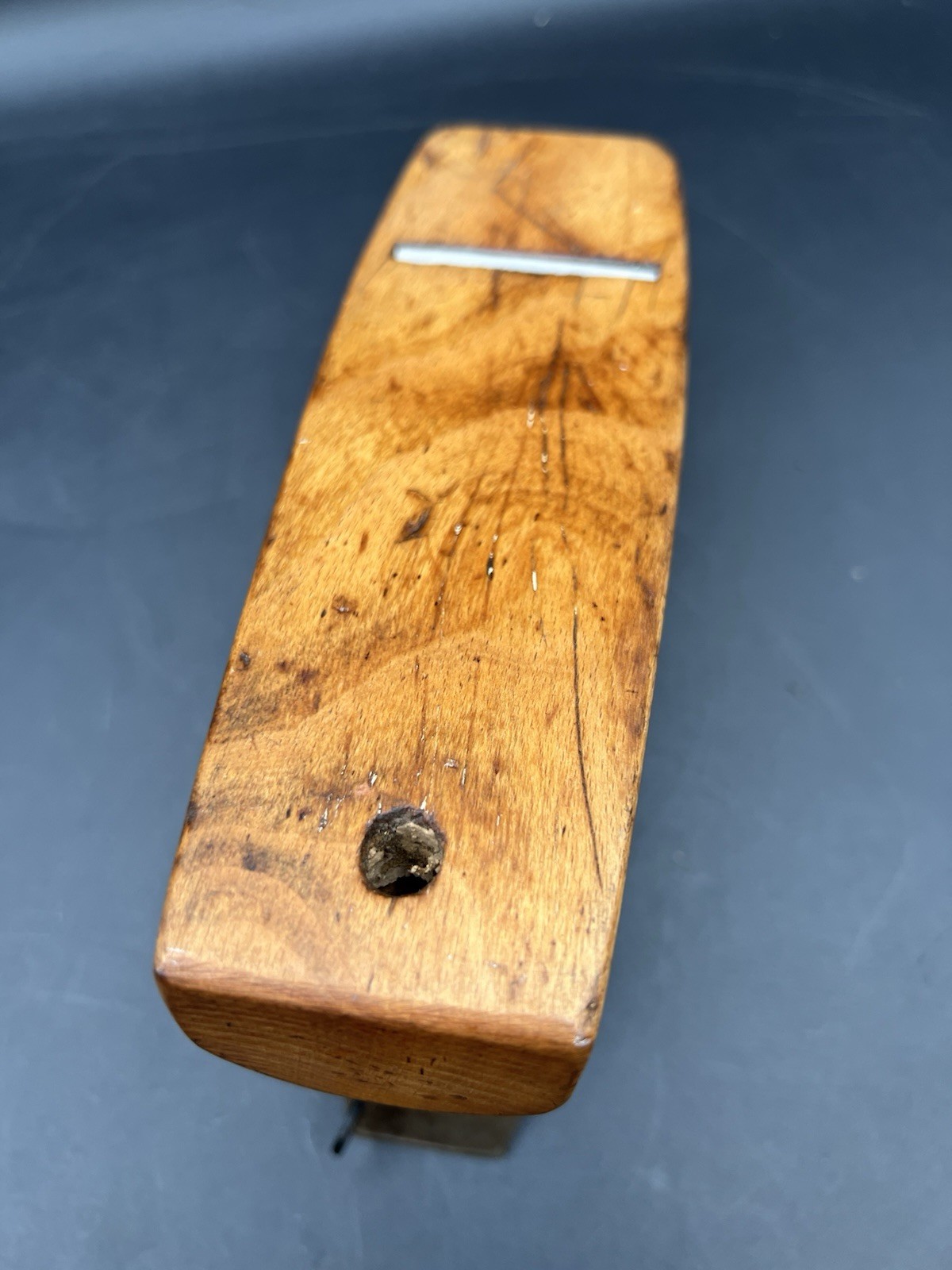 Vintage Transitional Smoothing Plane Wood Working Tool 8”