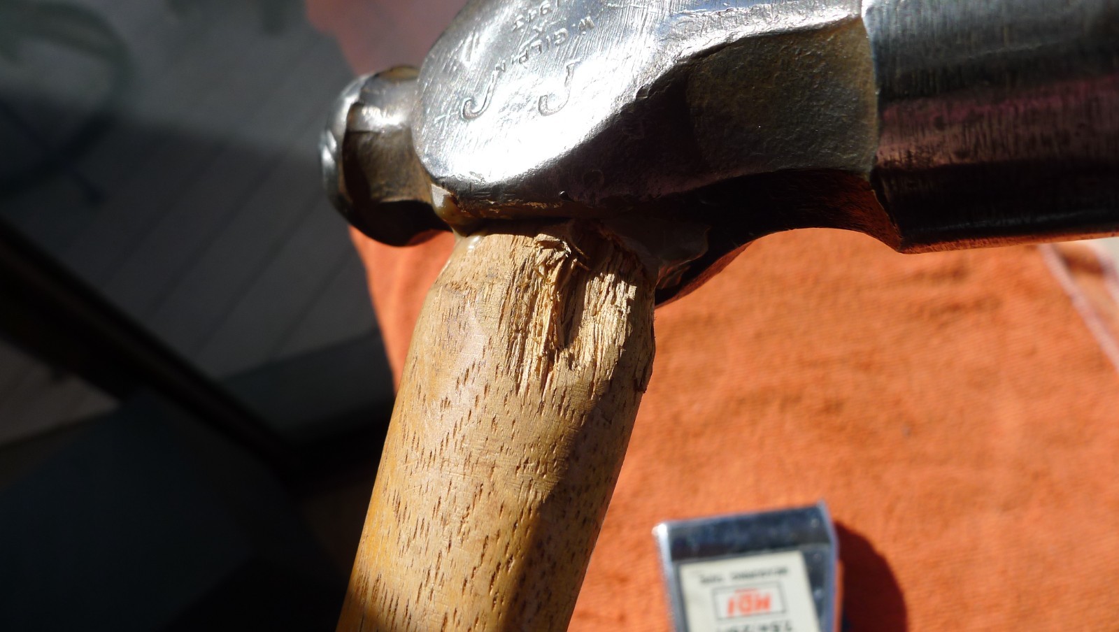 W. GILPIN 1943 BALL PEEN HAMMER 2 LB