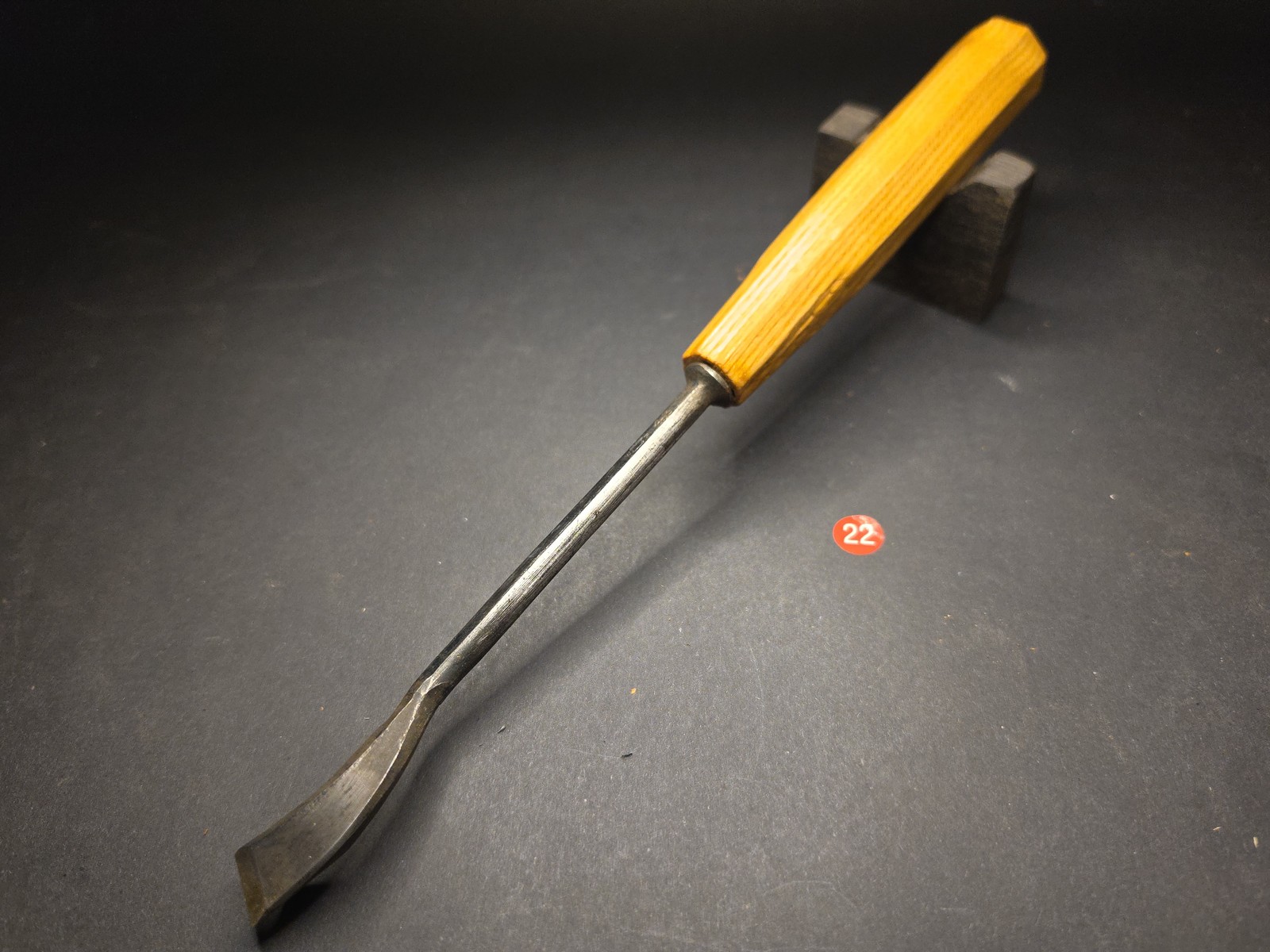 SJ Addis No 43 60 Deg Spoon V Tool 1/2 in Cut Wood Carving Chisel Sheffield