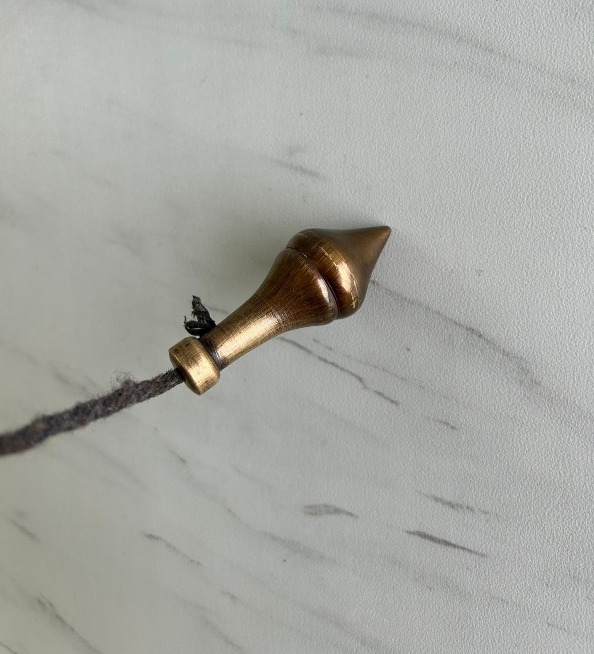 Vintage Rare Classic Shape Brass Masonry Carpenter Plumb Bob Level Tool