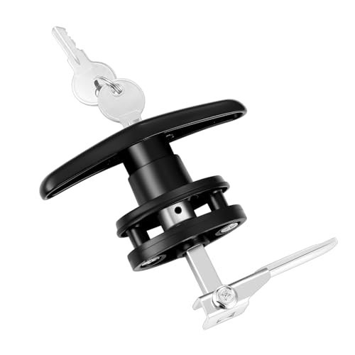 Truck Cap Latch T Handle Lock for Leer Are Matching Set Universal Truck Topper