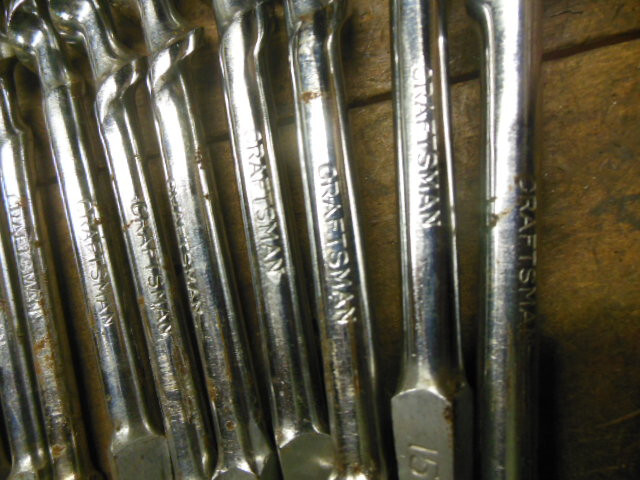 vintage Craftsman 13pc auger bit set clean solid center old boringl tool