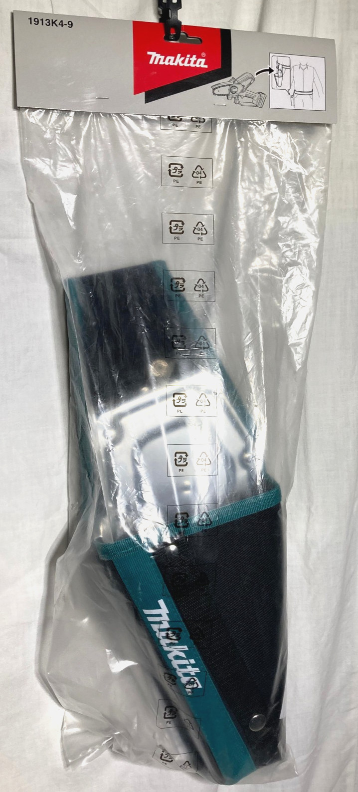Makita Holster for 6in XCU14 Pruning Saw 1913K4-9 Black 1 pc.