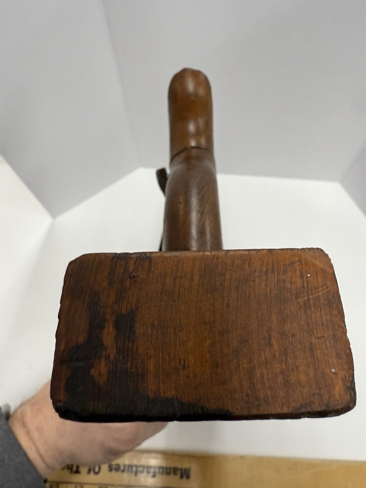 VTG Fulton 15” Transitional Wooden Hand Plane Sold By Sears Between 1904 To 1944