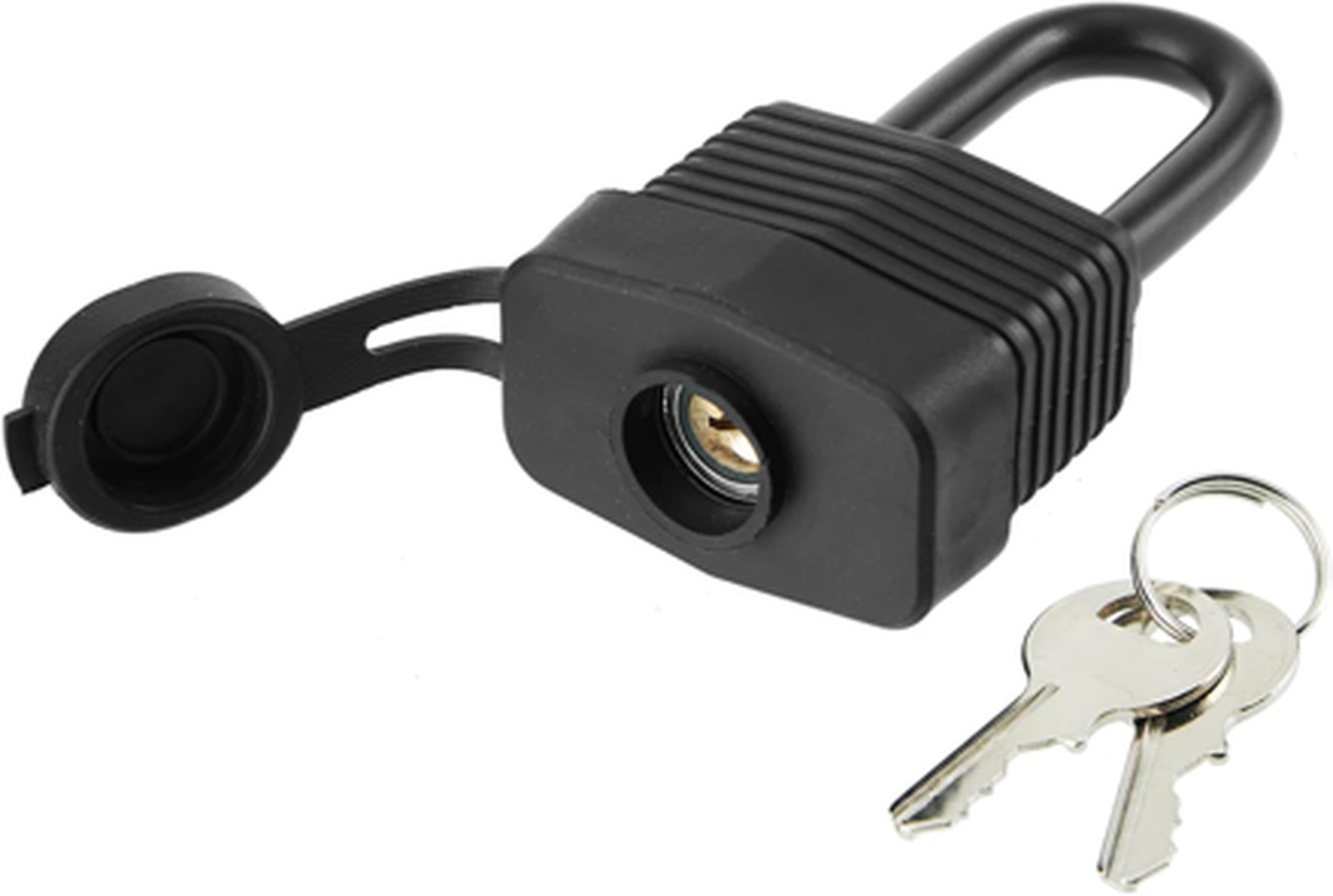 Waterproof Padlocks Keyed Alike for Outdoor use, Covered Heavy Duty Laminated