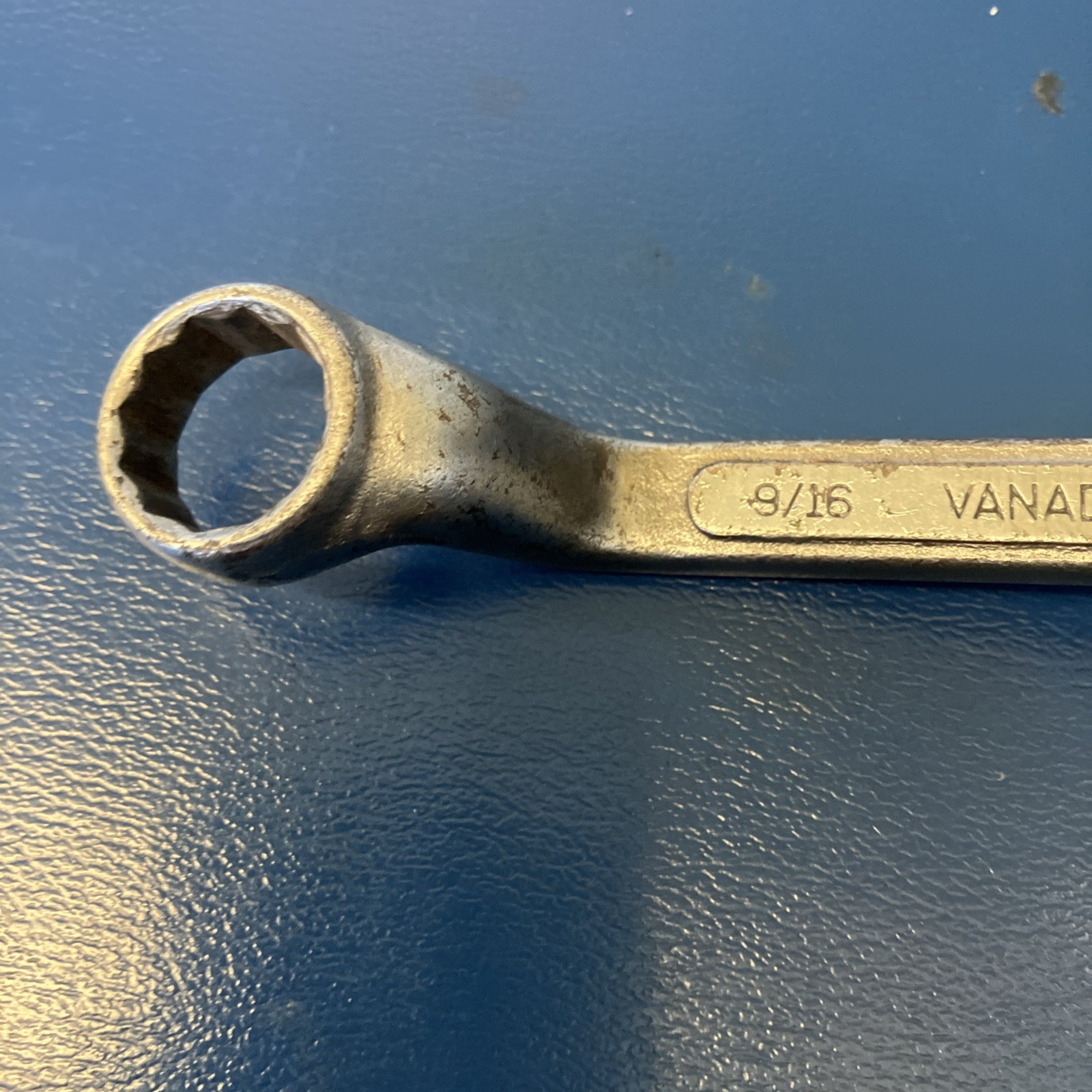 Craftsman Offset Stubby Box End Wrench 1/2 x 9/16 Underline Vanadium 12 Pt Vtg