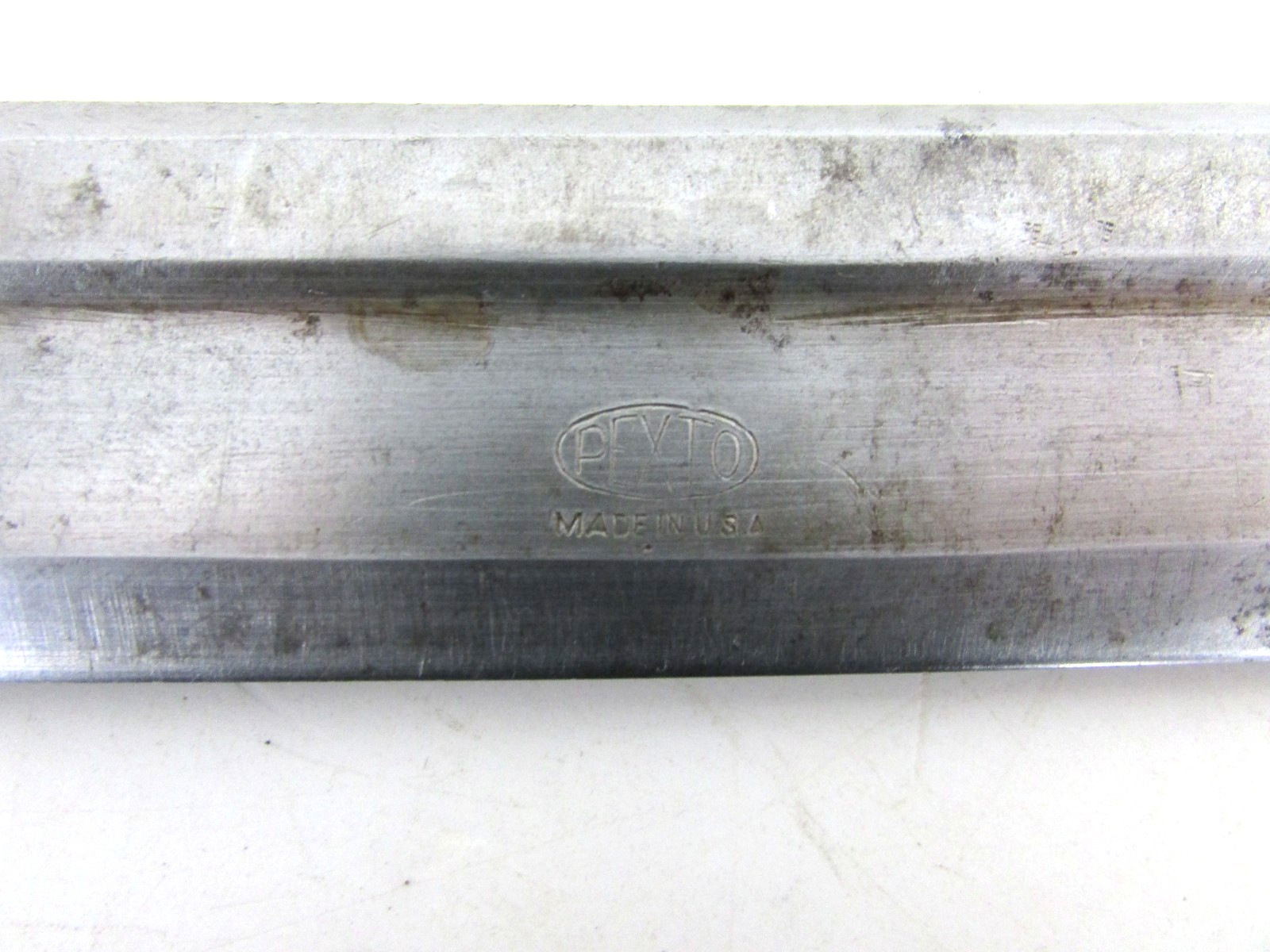 VINTAGE PEXTO TOOLS 8″ DRAW KNIFE, w/ FOLDABLE HANDLES