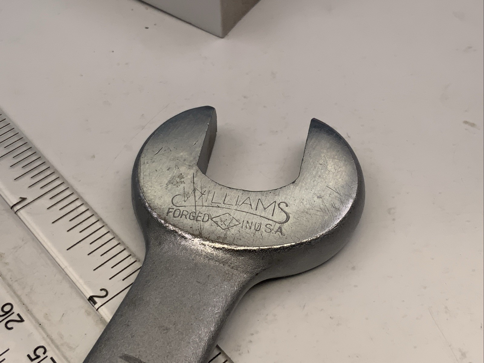 WILLIAMS 1003, 11/16in. Open End Wrench, “Superrench”, Chrome Alloy, USA