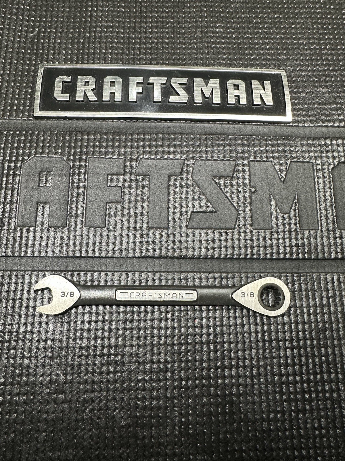 NOS 🔥 Sears Craftsman 3/8″ Ratcheting Combination Wrench 20601 D-AB