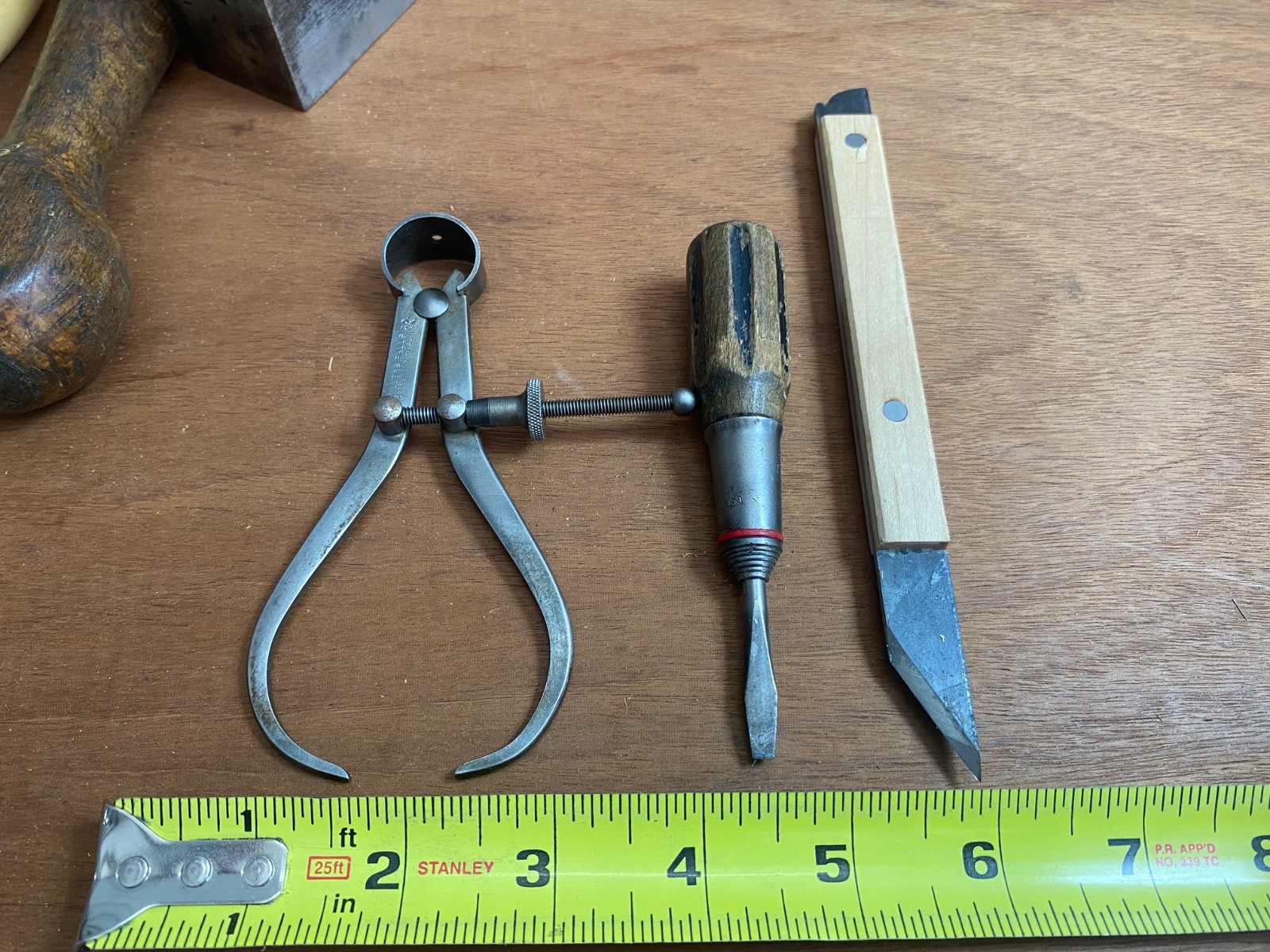 Lot of Hand Tools Planes Sharpening Stone etc.