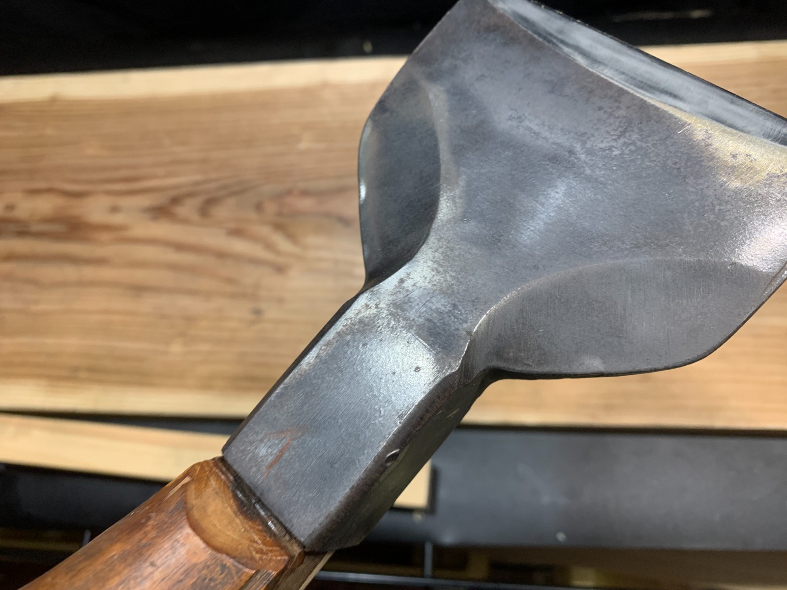 Ready to Use: Vintage Chona/Japanese Adze 9.5-51cm 1253 g /Chikashige