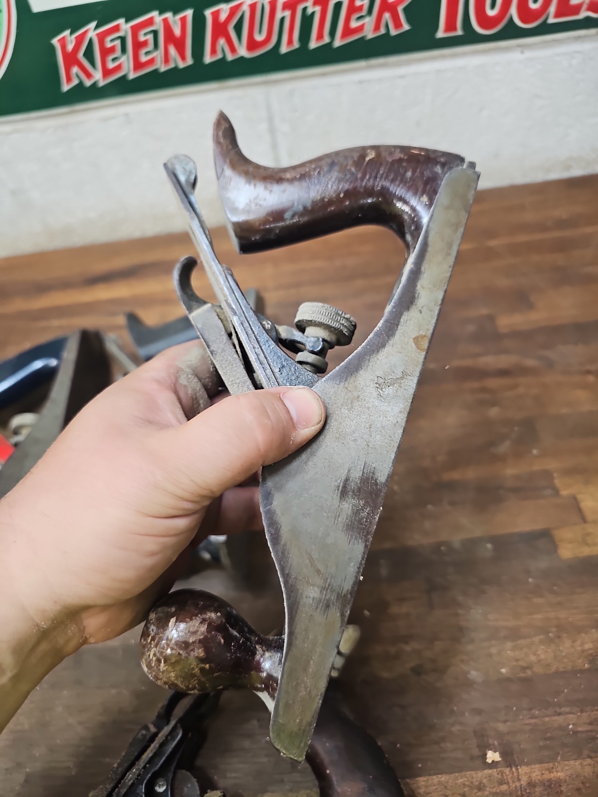 S46- 5 vintage No. 4 size Planes – Stanley Millers Falls Etc
