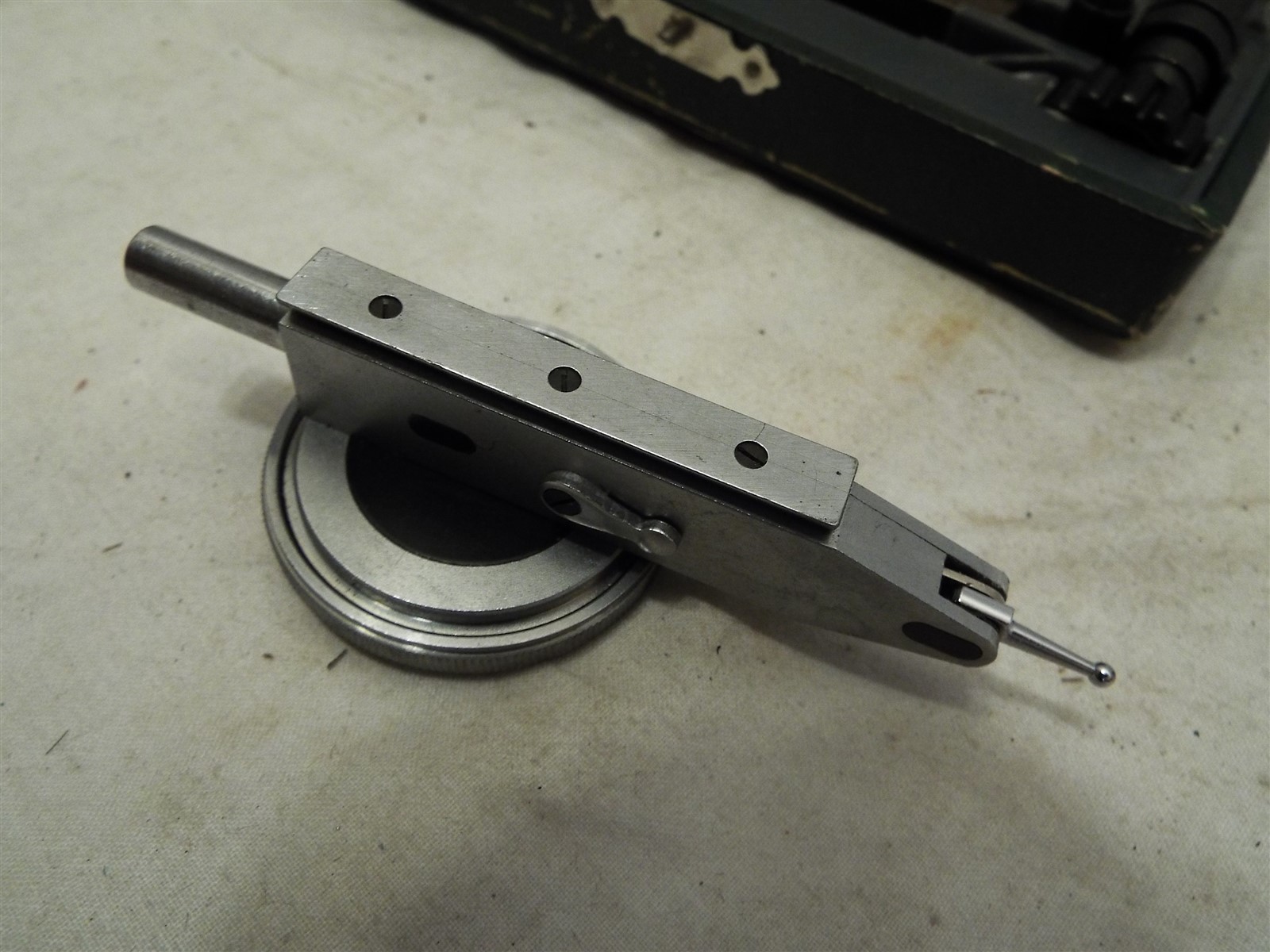 Peacock Pic-Test Dial Indicator Gauge .0001″ with Case Machinist Gage Tool Test