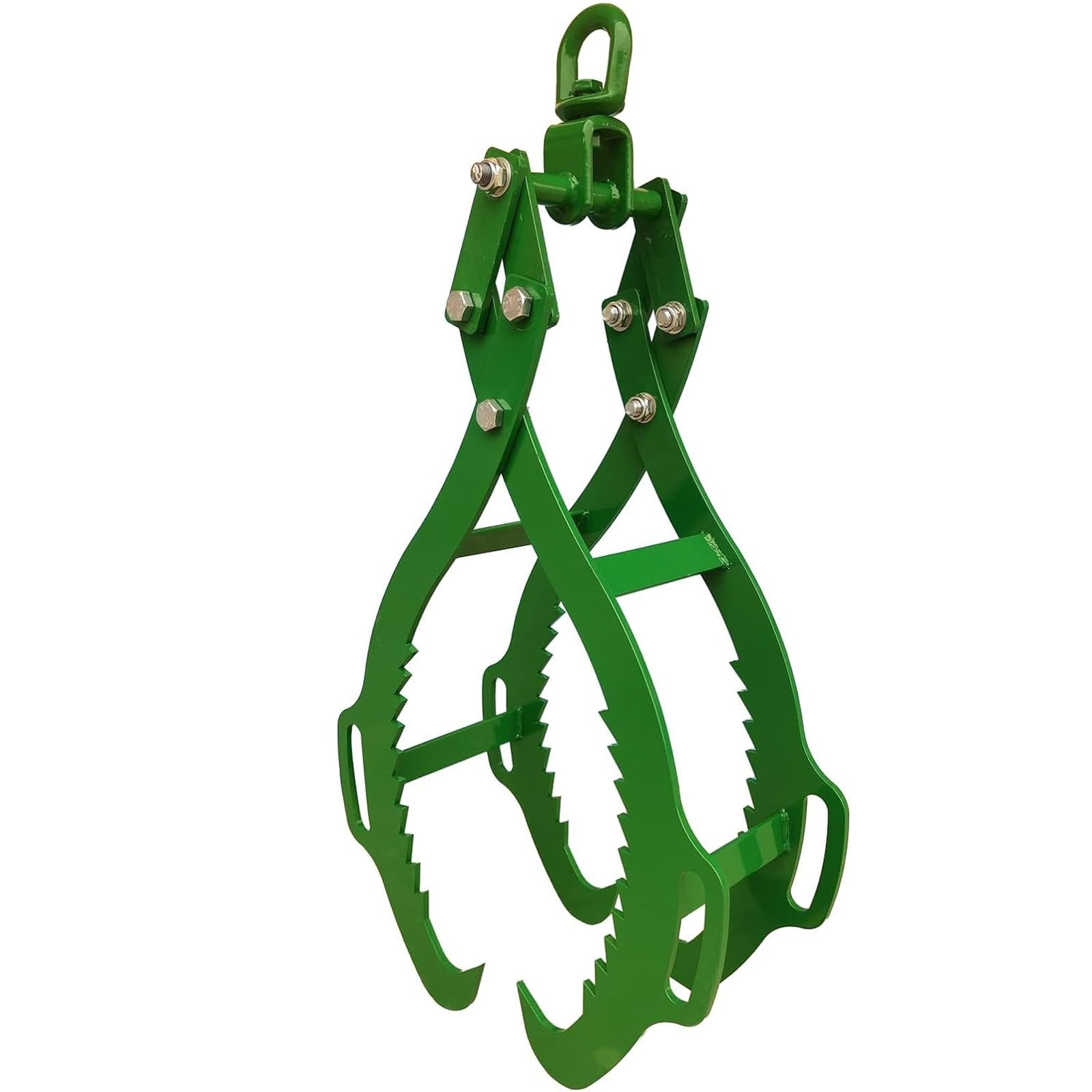 4 Claw Log Lifting Tongs Timber Claw Hook, 28in – Heavy Duty Grapple Timber C…