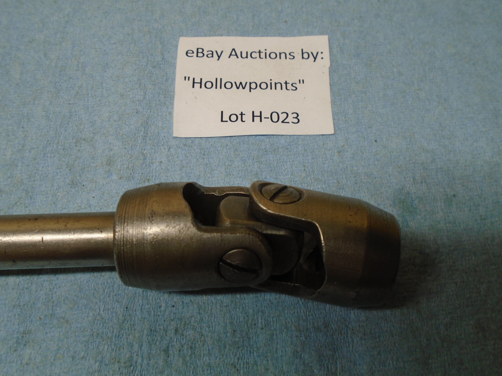 Walden Worcester 1020 Tee Flex T Handle 5/8″ Universal Socket Patent 1918 H023