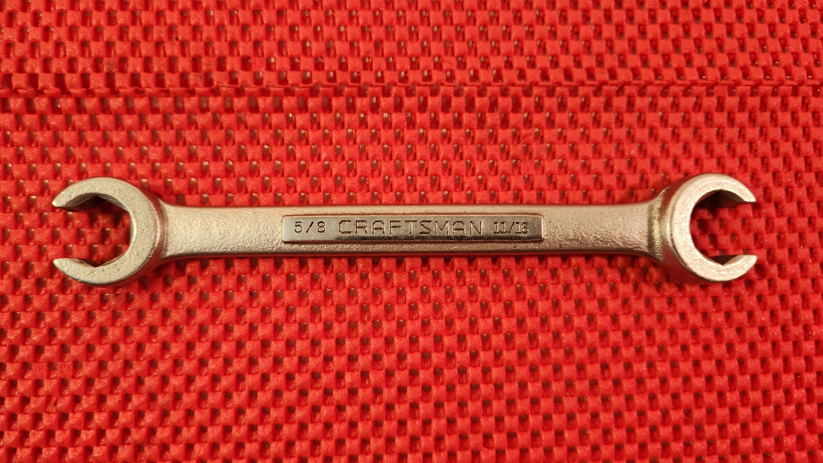 MADE IN THE U.S.A. CRAFTSMAN LINE/FLARE NUT WRENCH, “-V-” SERIES, 5/8″ & 11/16″