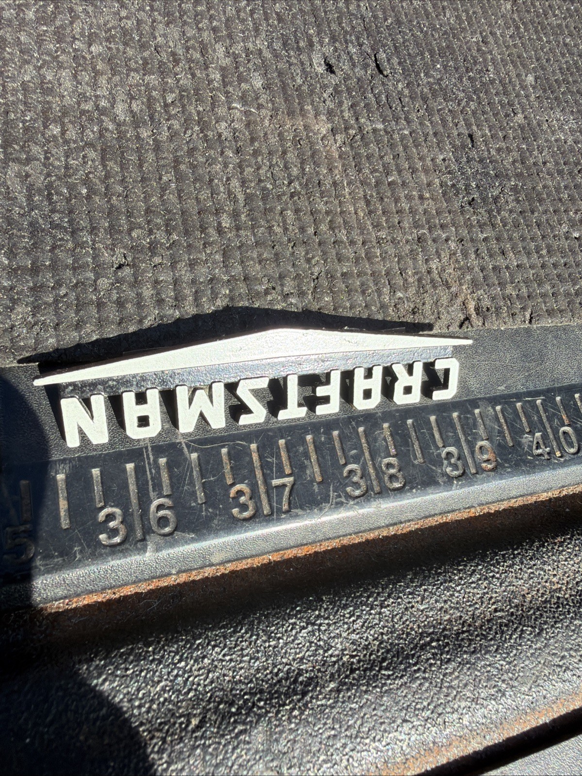 Rare Sears CRAFTSMAN CHEVRON V TOOL BOX Chest Rollaway EMBLEM LOGO w PINS